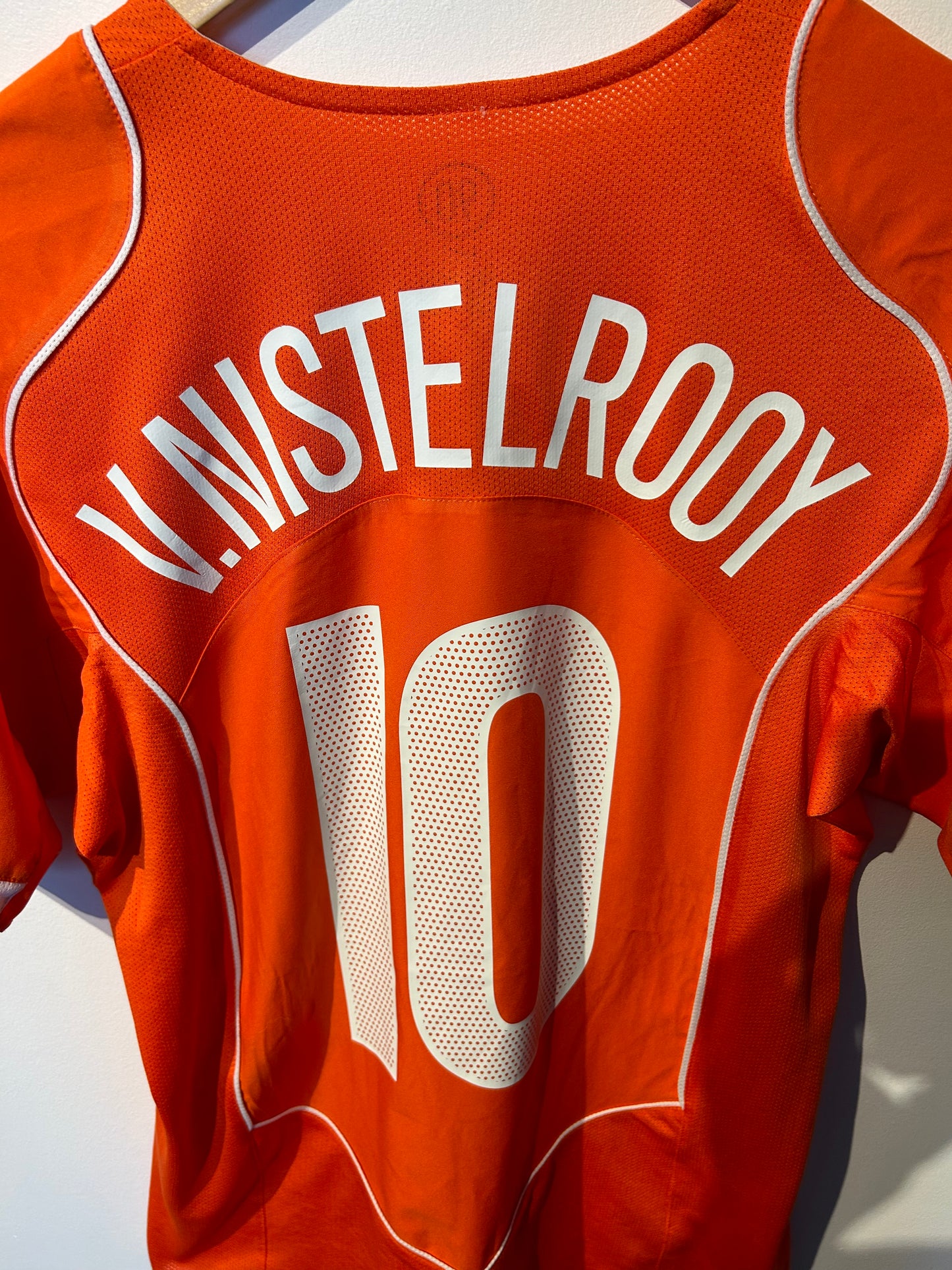 Netherlands 2004-06 Home Shirt - V.Nistelrooy #10 - S