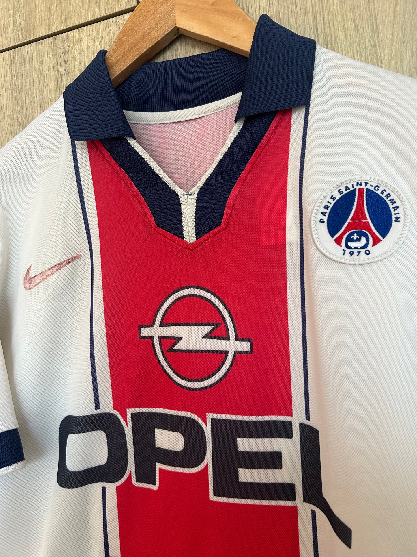 PSG 1997-98 Away Shirt - Rai #10 - L