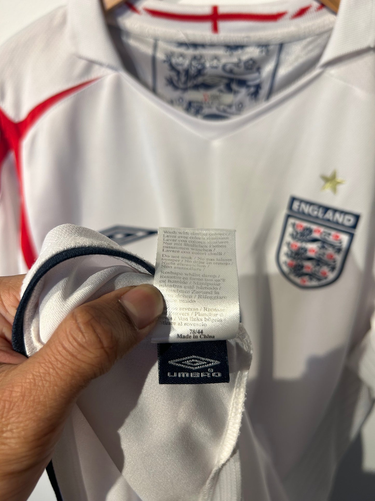 England 2005-07 Home Shirt - Lampard #8 - L