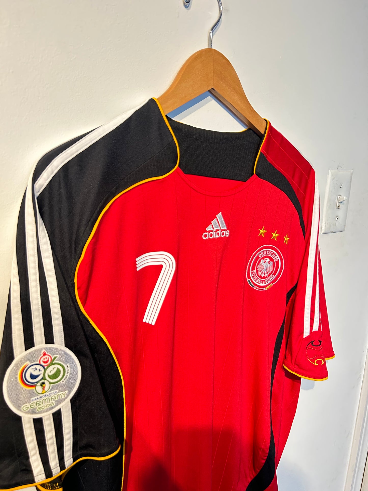 Germany 2006-08 Away Shirt - Schweinsteiger #7 - XL