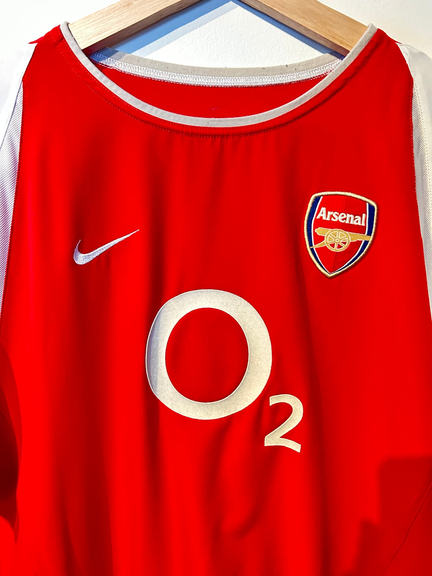 Arsenal 2002-04 Home Shirt - Vieira #4 - S