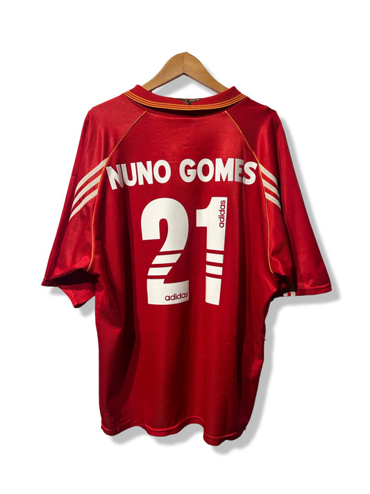 Benfica 1998-99 Home Shirt - Nuno Gomes #21 - XL