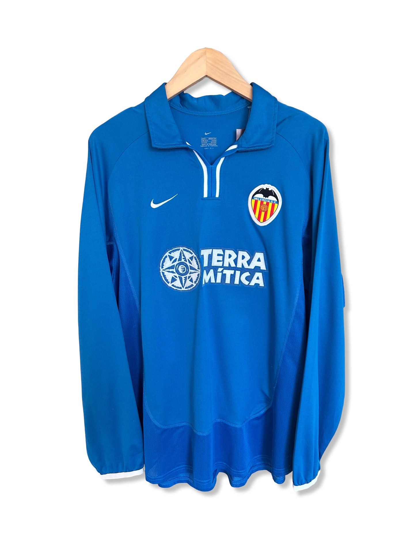 Valencia 2000-01 Third Shirt L/S - Aimar #22 - L
