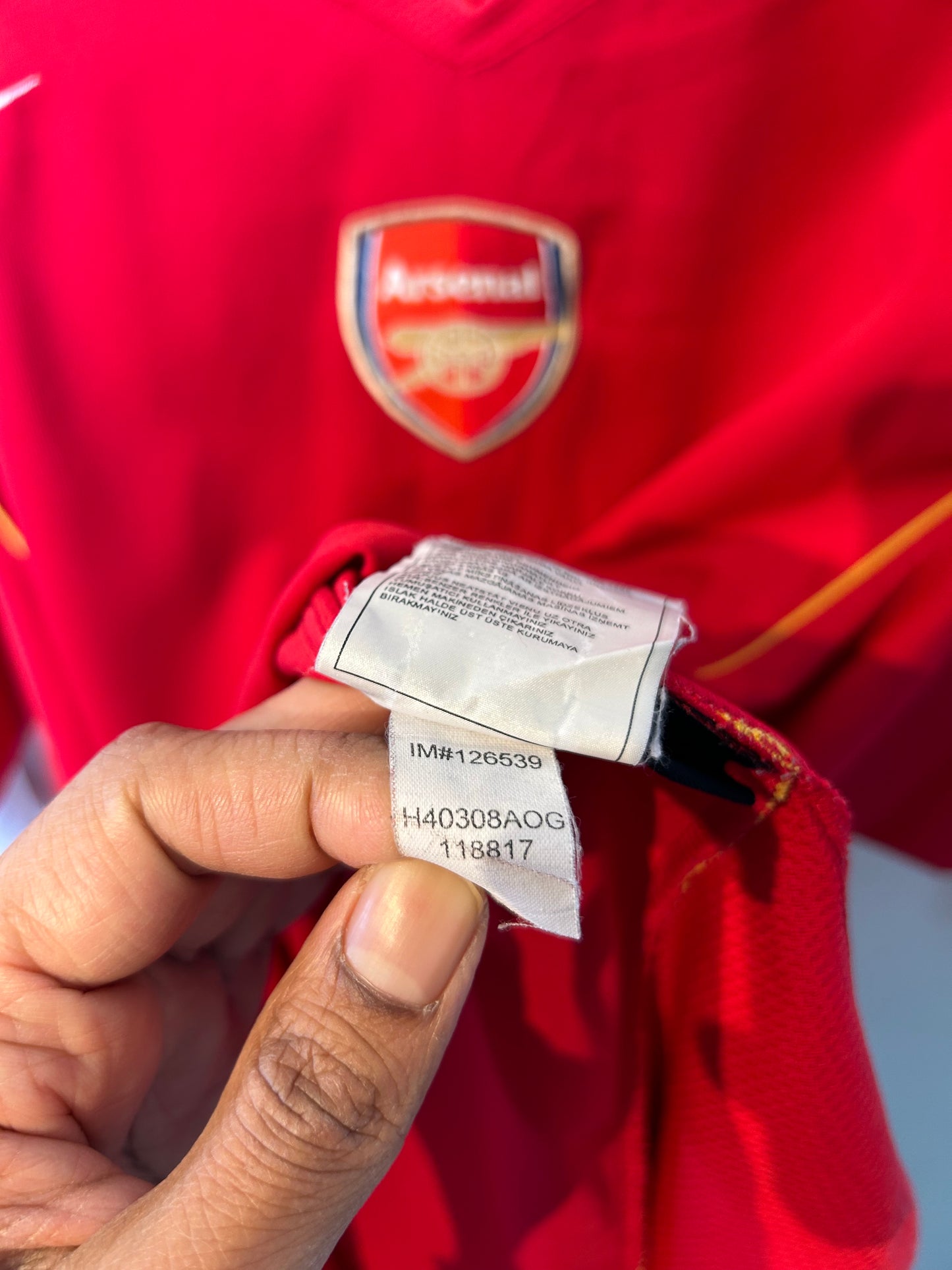 Arsenal 2004-05 Home Shirt - Pires #7 - L