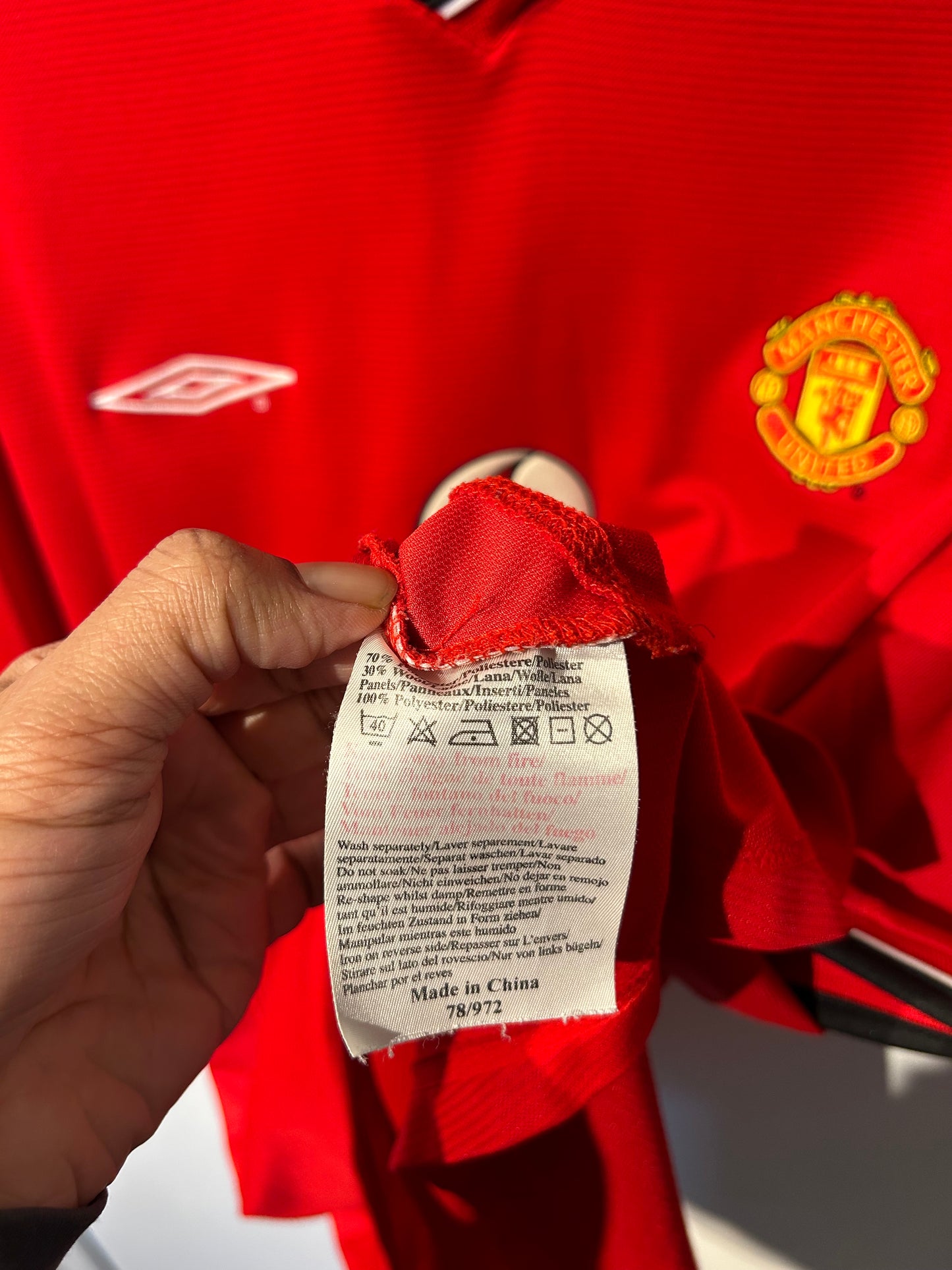 Manchester United 2000-02 Home Shirt - V. Nistelrooy #10 - XL