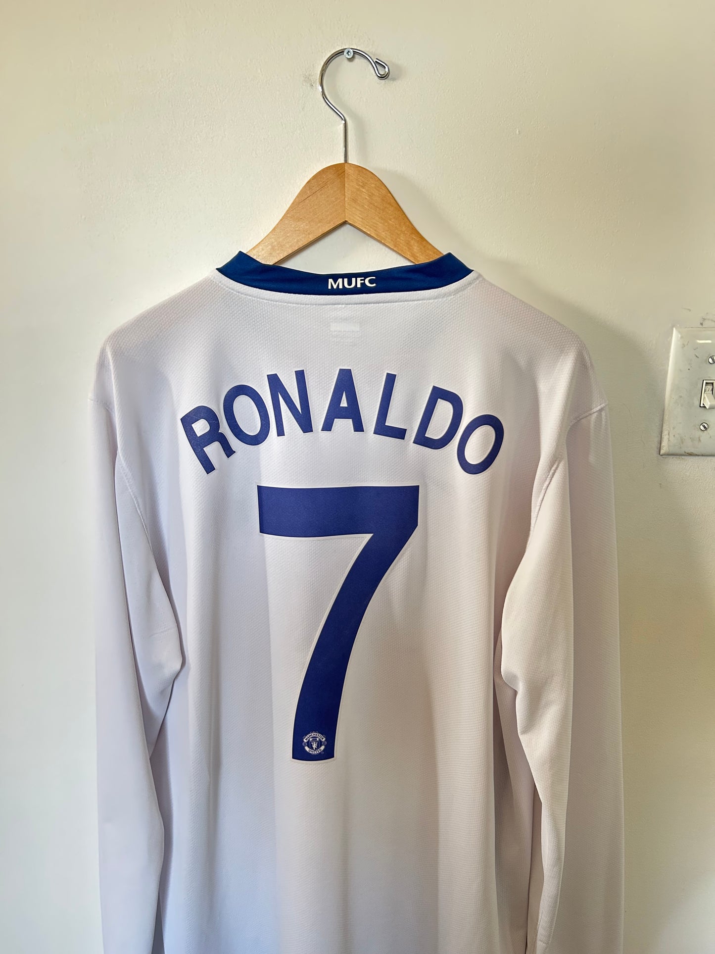 Manchester United 2008-09 Away Shirt L/S - Ronaldo #7 - XL