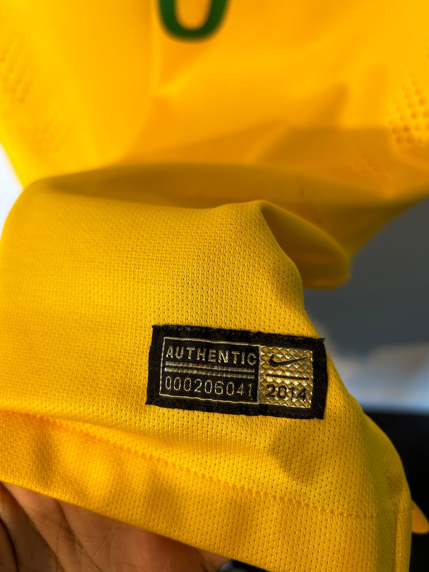 Brazil 2014-15 Home Shirt - Neymar JR. #10 - M
