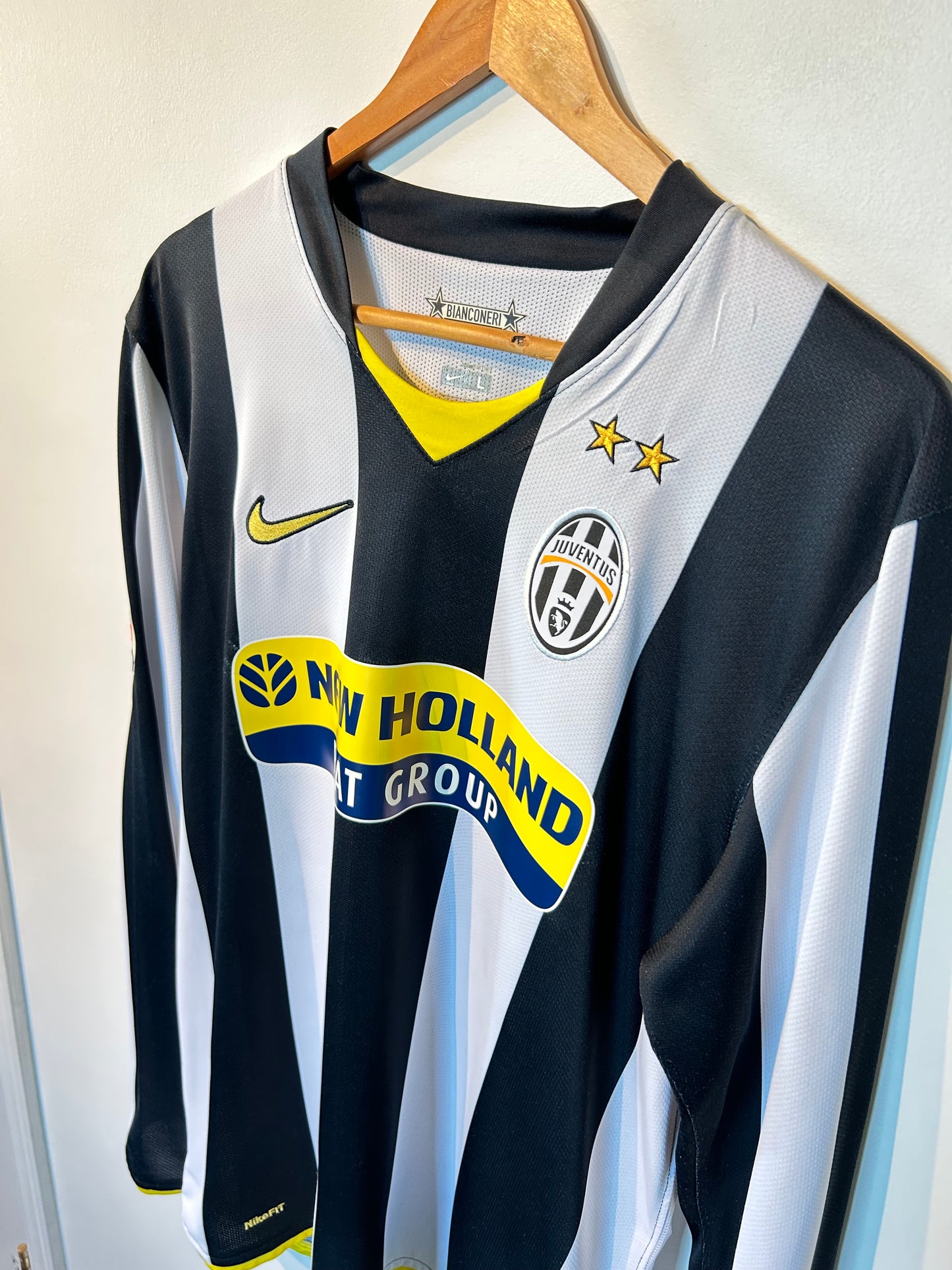 Juventus 2008-09 Home Shirt L/S - Del Piero #10 - L