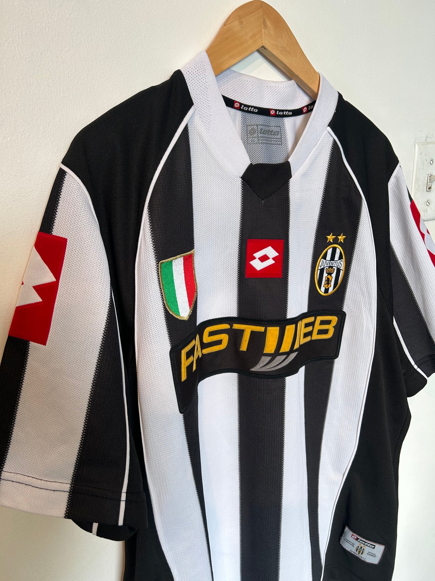 Juventus 2002-03 Home Shirt - Nedved #11 - XL