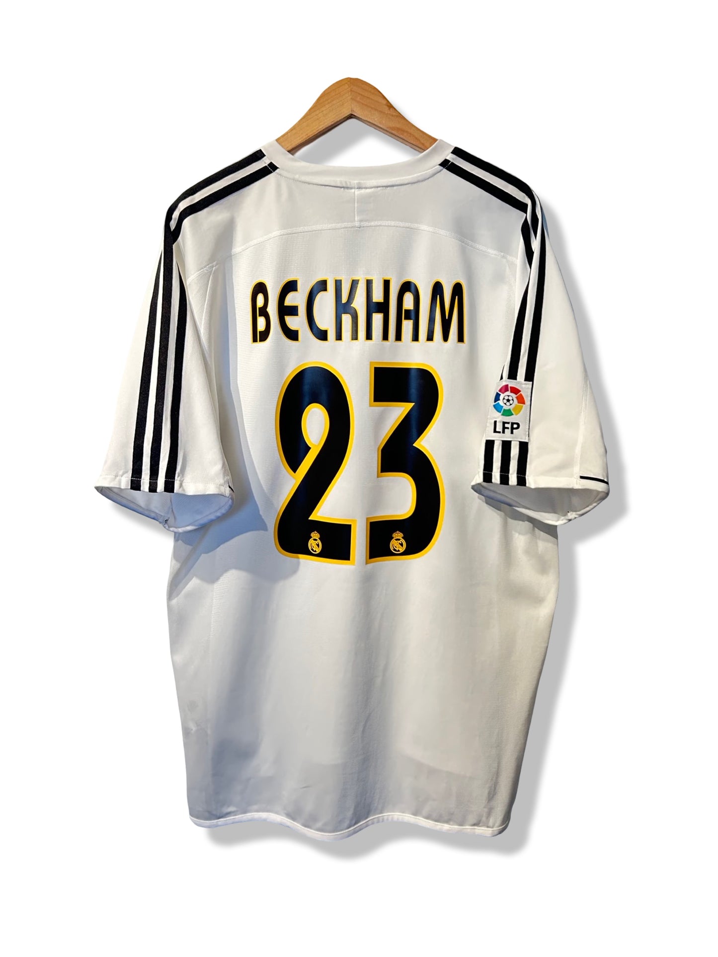 Real Madrid 2003-04 Home Shirt - Beckham #23 - XL