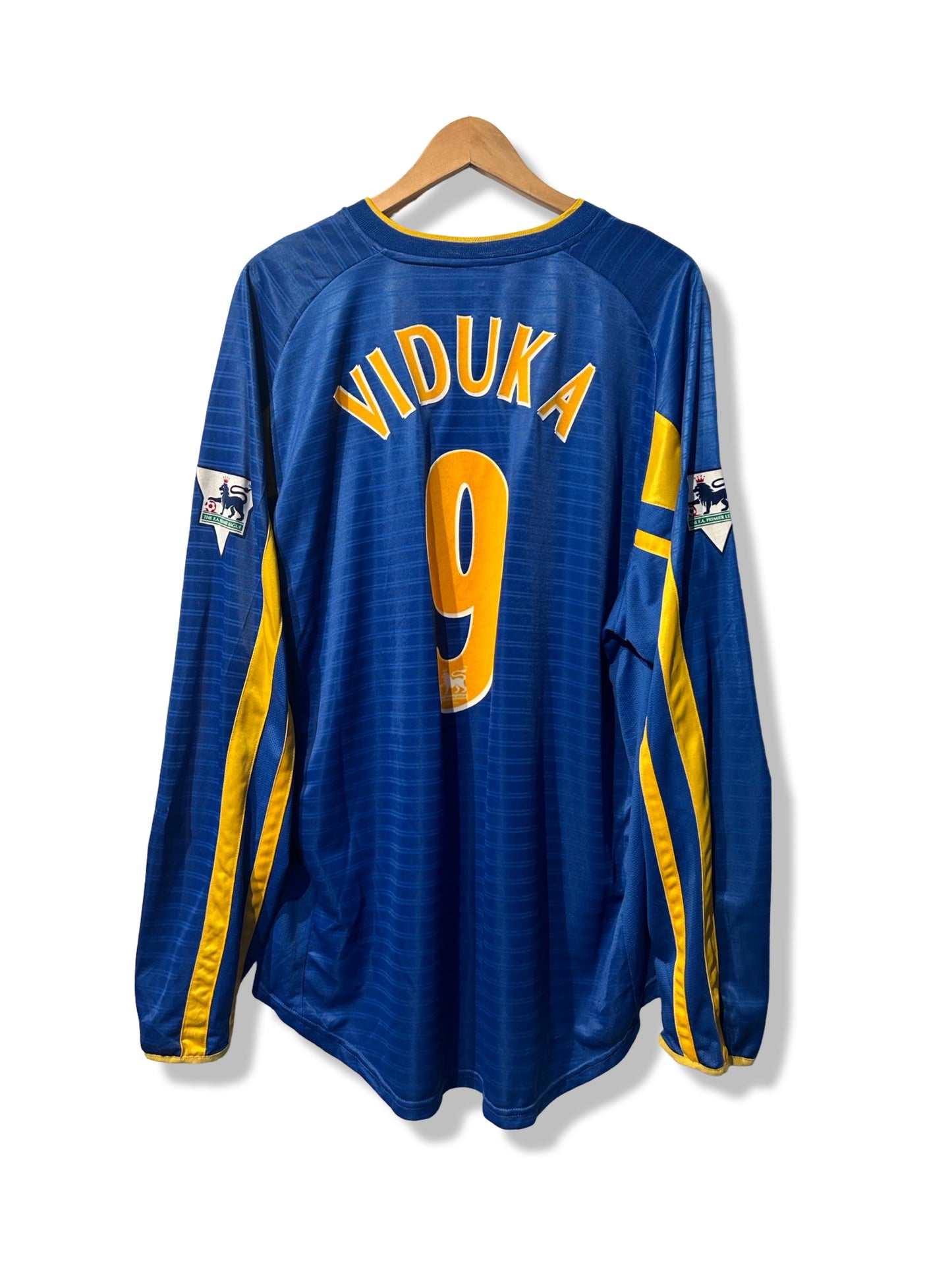 Leeds United 2001-03 Away L/S - Viduka #9 - XL