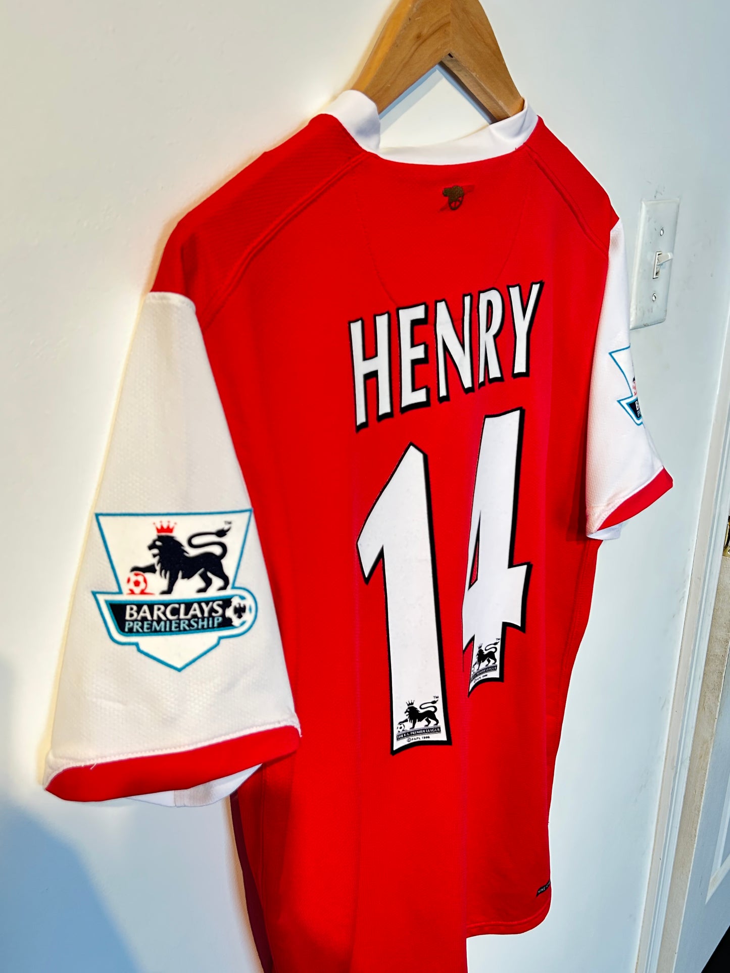Arsenal 2006-08 Home Shirt - Henry #14 - M