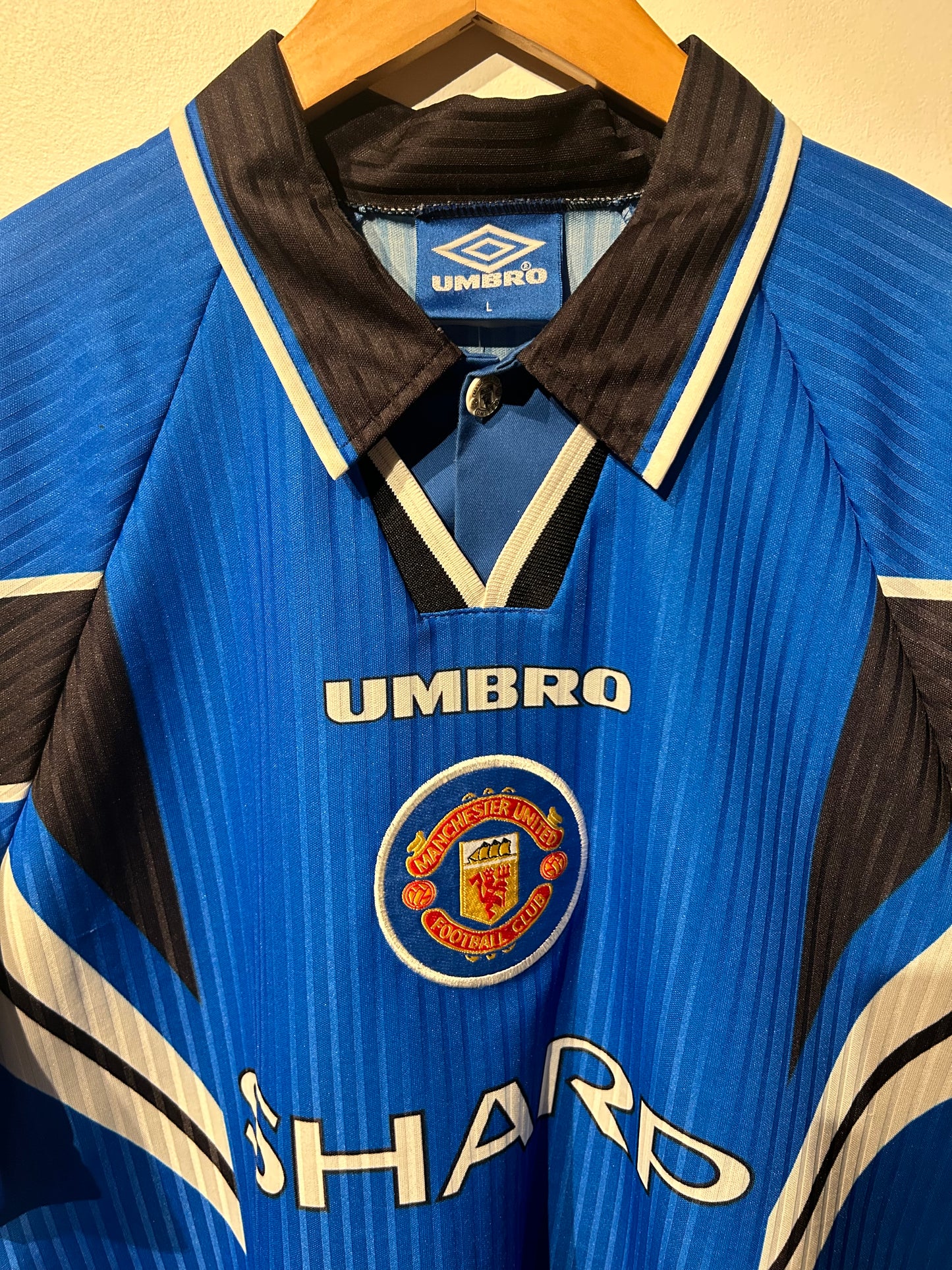 Manchester United 1996-98 Third Shirt - Beckham #10 - L