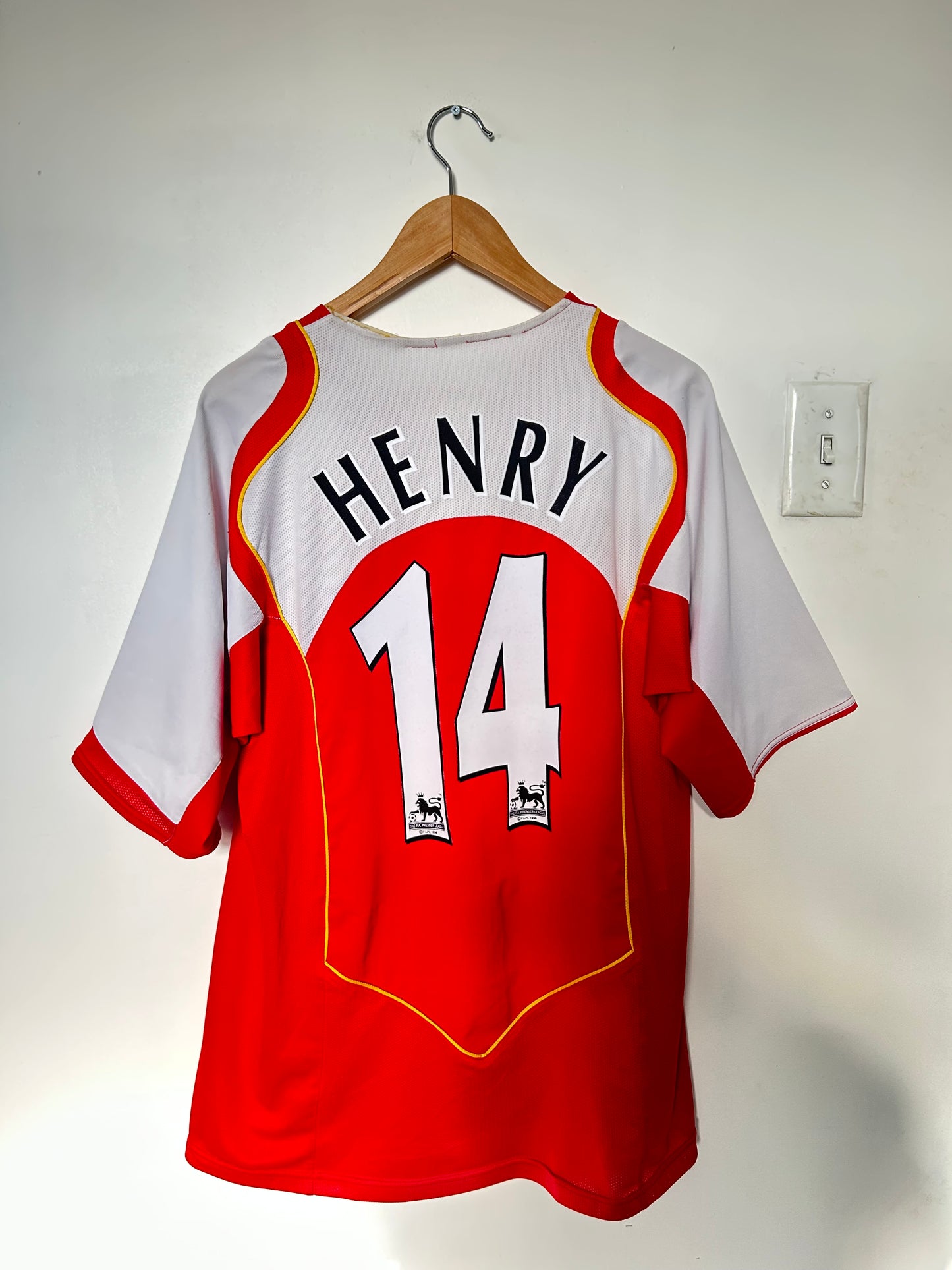 Arsenal 2004-05 Home Shirt - Henry #14 - M