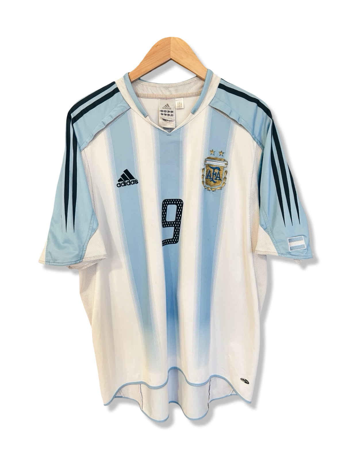 Argentina 2004-05 Home Shirt - Crespo #9 - XL