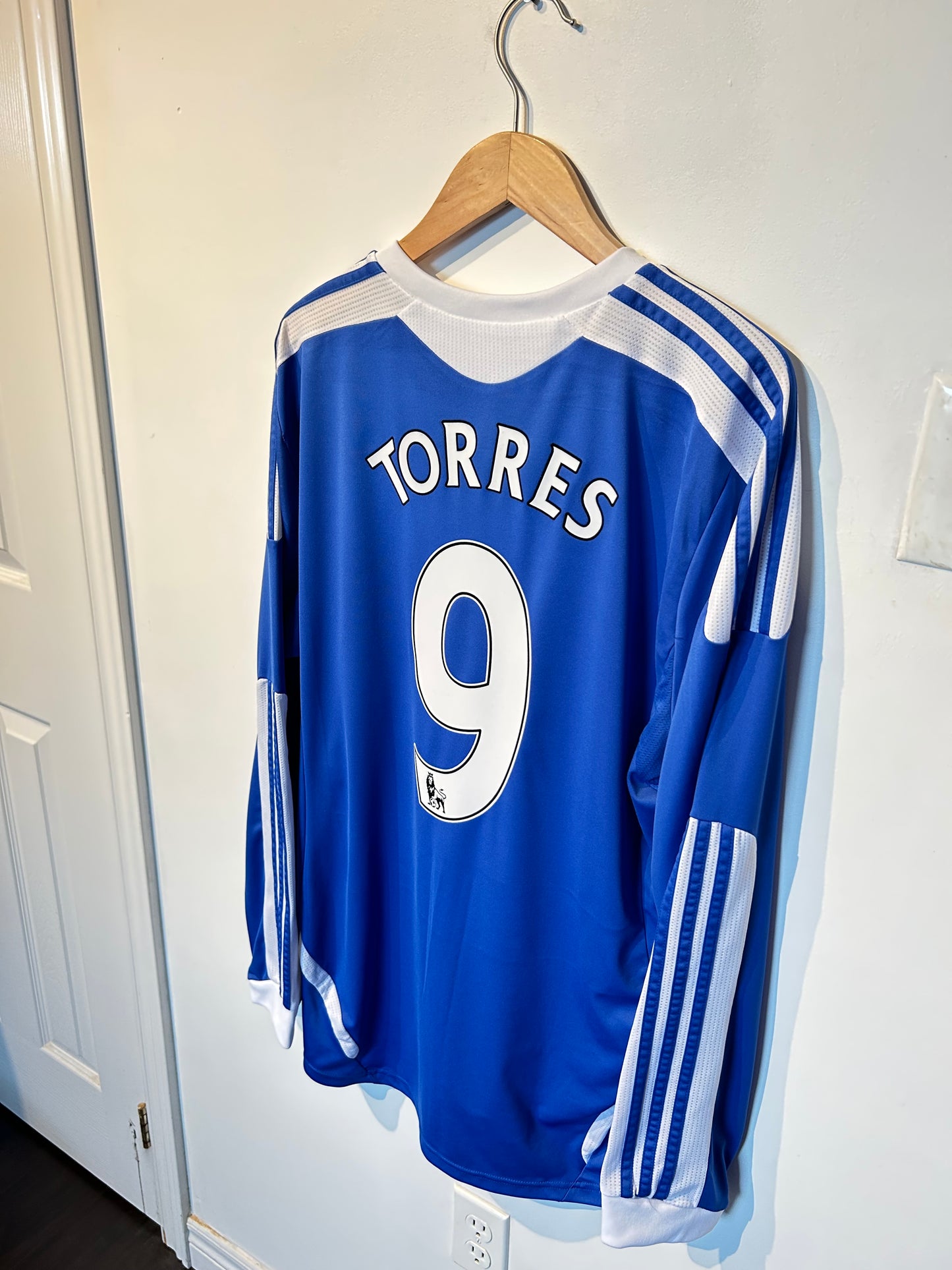 Chelsea 2011-12 Home Shirt L/S - Torres #9 - XL