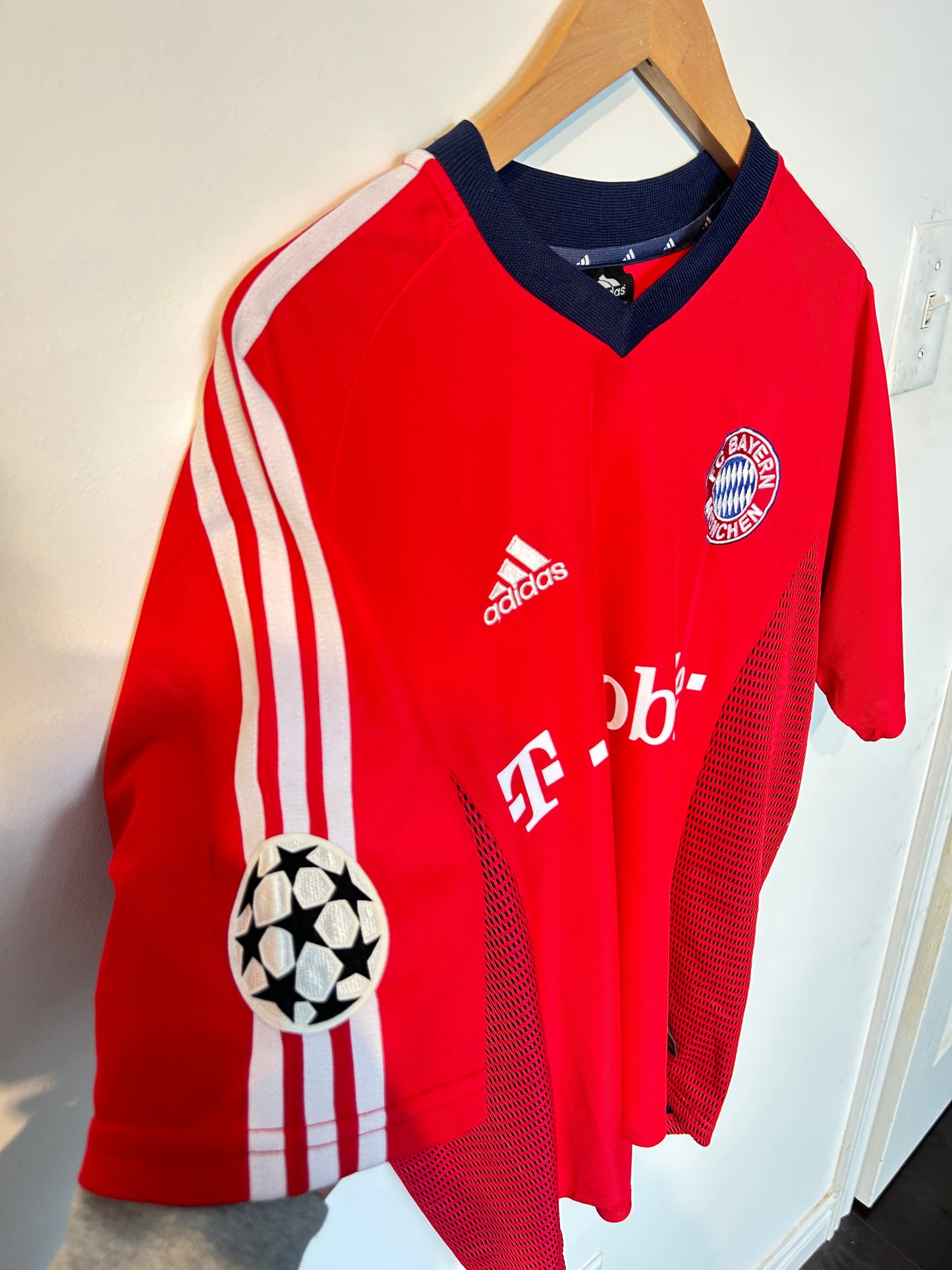 Bayern Munich 2002-03 European Home Shirt - Ballack #13 - M