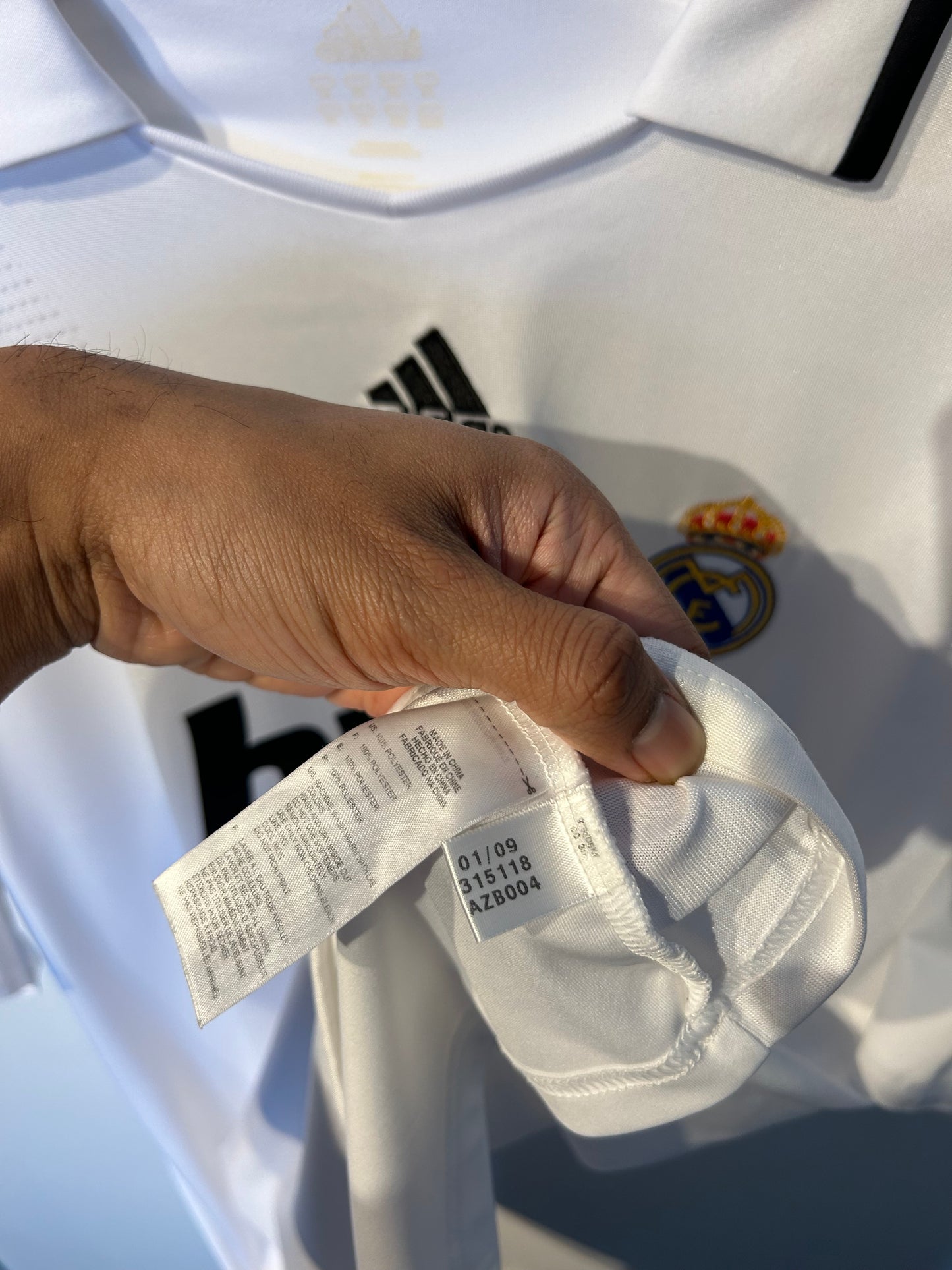 Real Madrid 2008-09 Home Shirt - Cannavaro #5 - XL