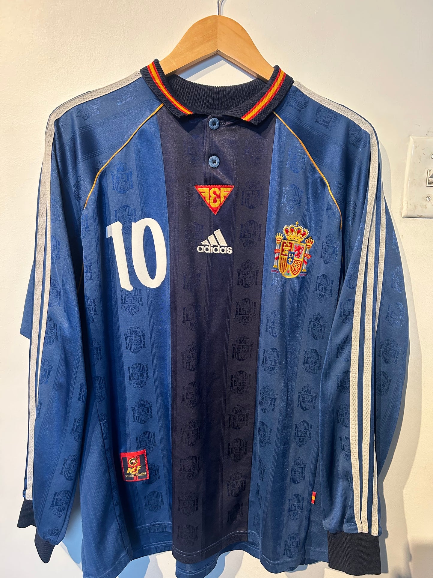 Spain 1999-00 Third Shirt L/S - Raul #10 - XL