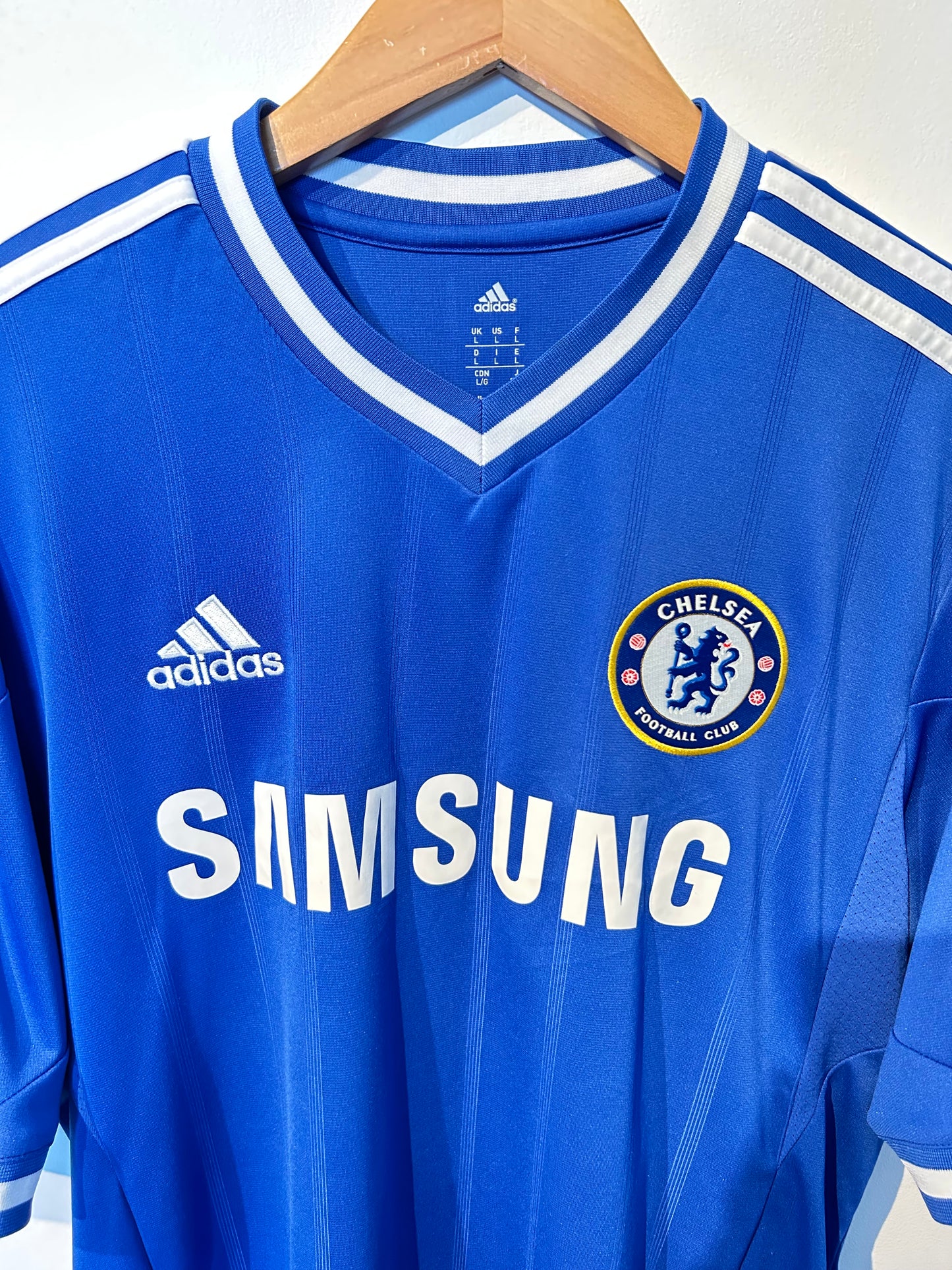 Chelsea 2013-14 Home Shirt - Hazard #17 - L