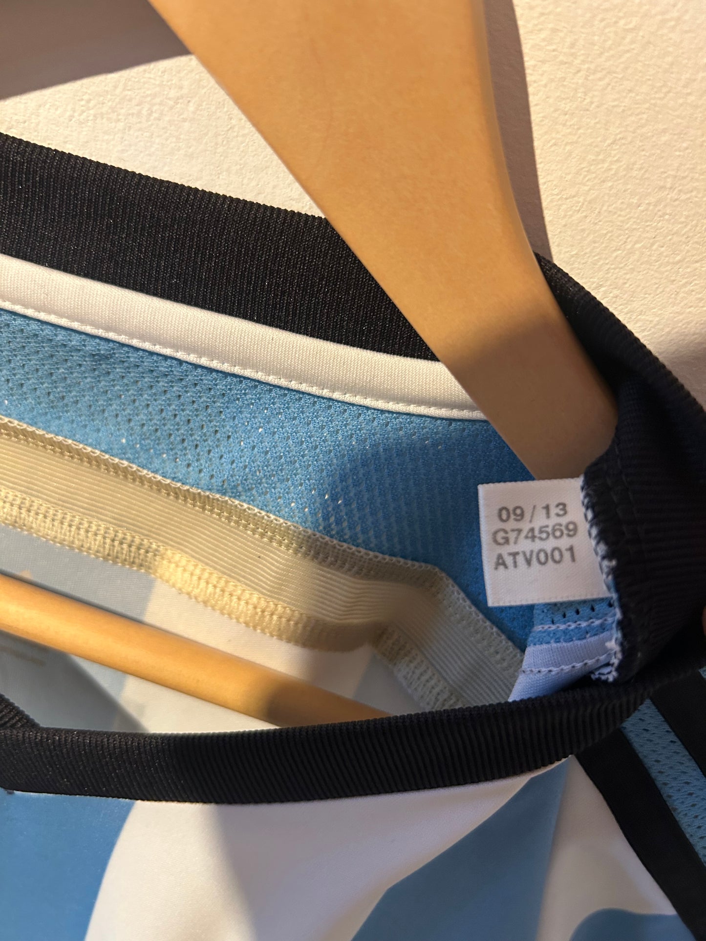 Argentina 2013-15 Home Shirt - Messi #10 - M