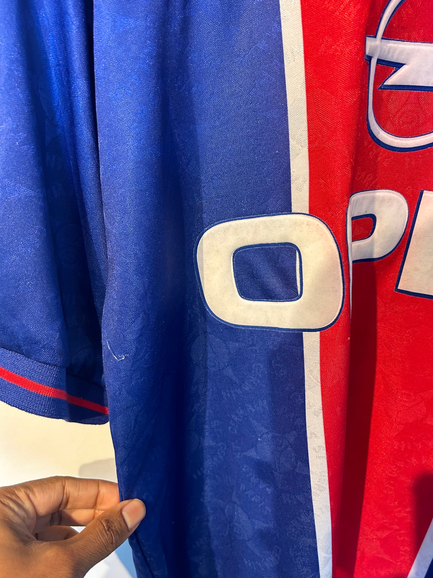 PSG 1995-96 Home Shirt - Rai #10 - M