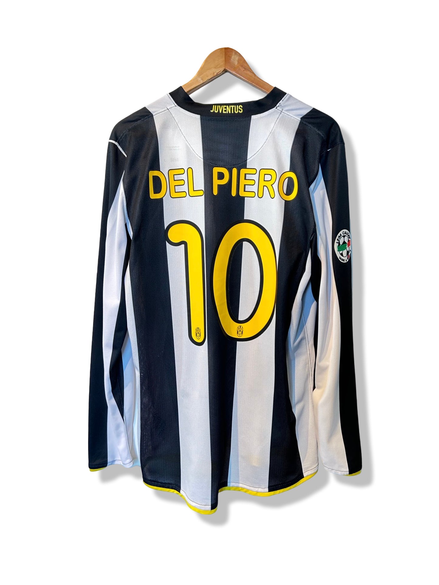 Juventus 2008-09 Home Shirt L/S - Del Piero #10 - L