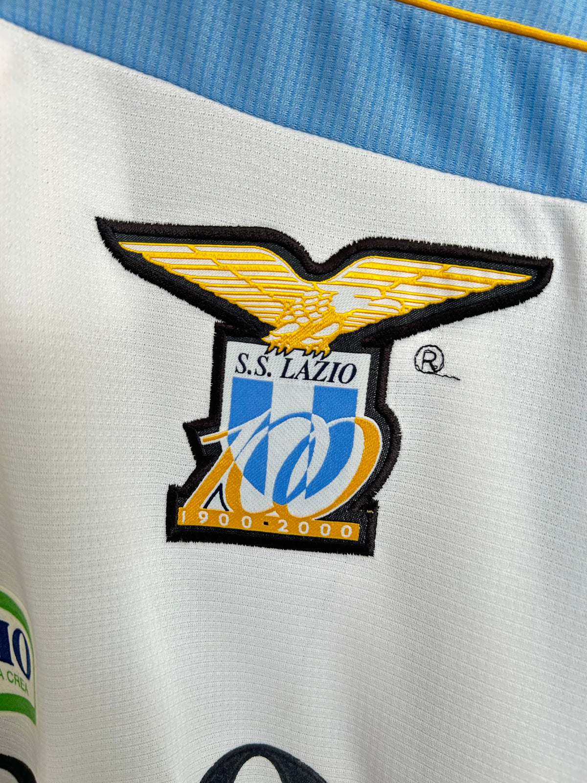Lazio 1999-00 Centenary Home Shirt - Nedved #18 - L