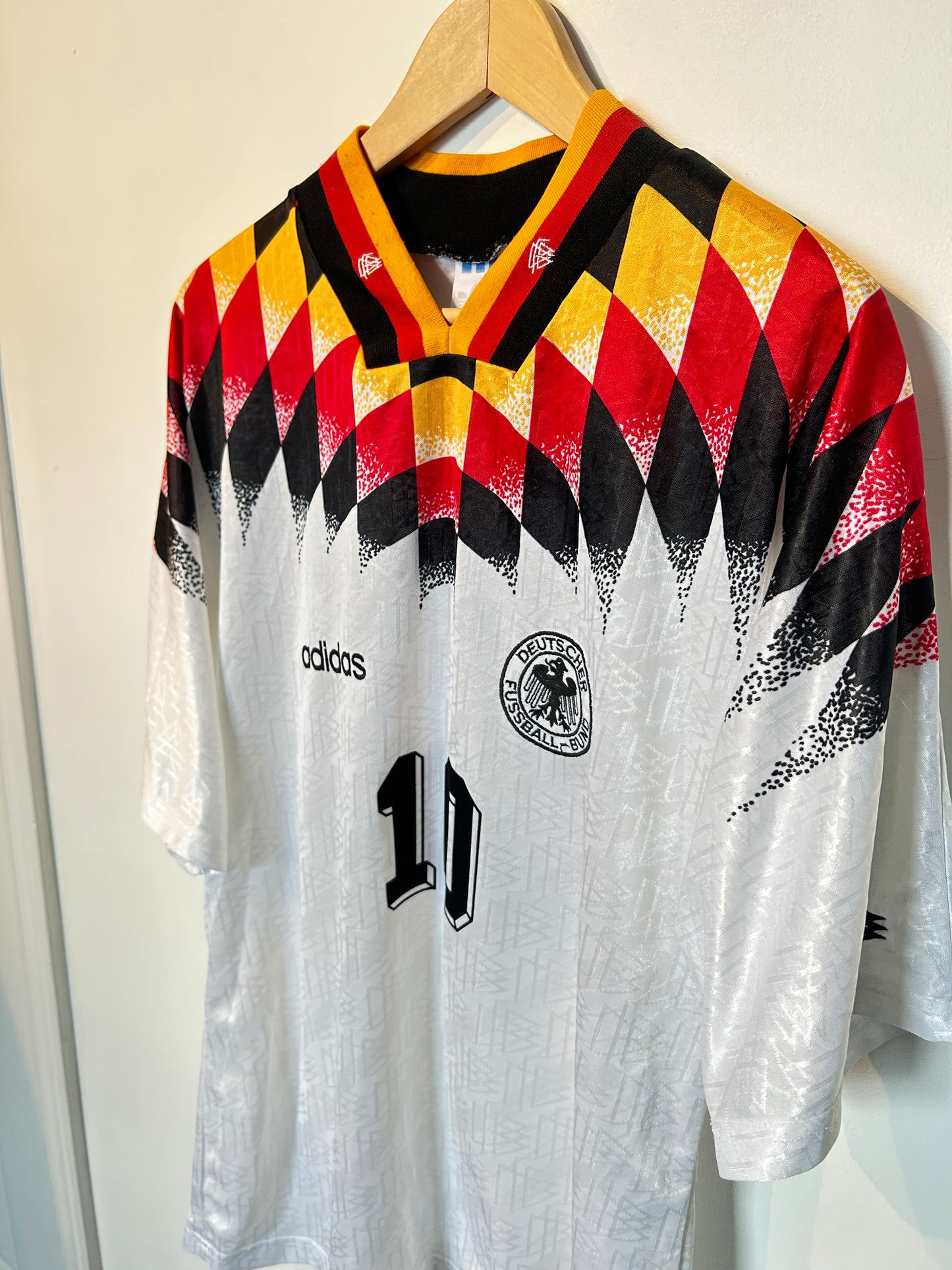 Germany 1994-96 Home Shirt - Matthaus #10 - L