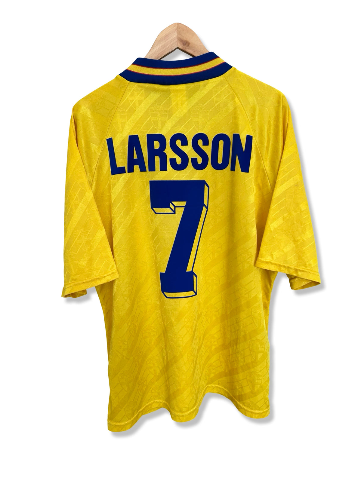 Sweden 1994-96 Home Shirt - Larsson #7 - XL