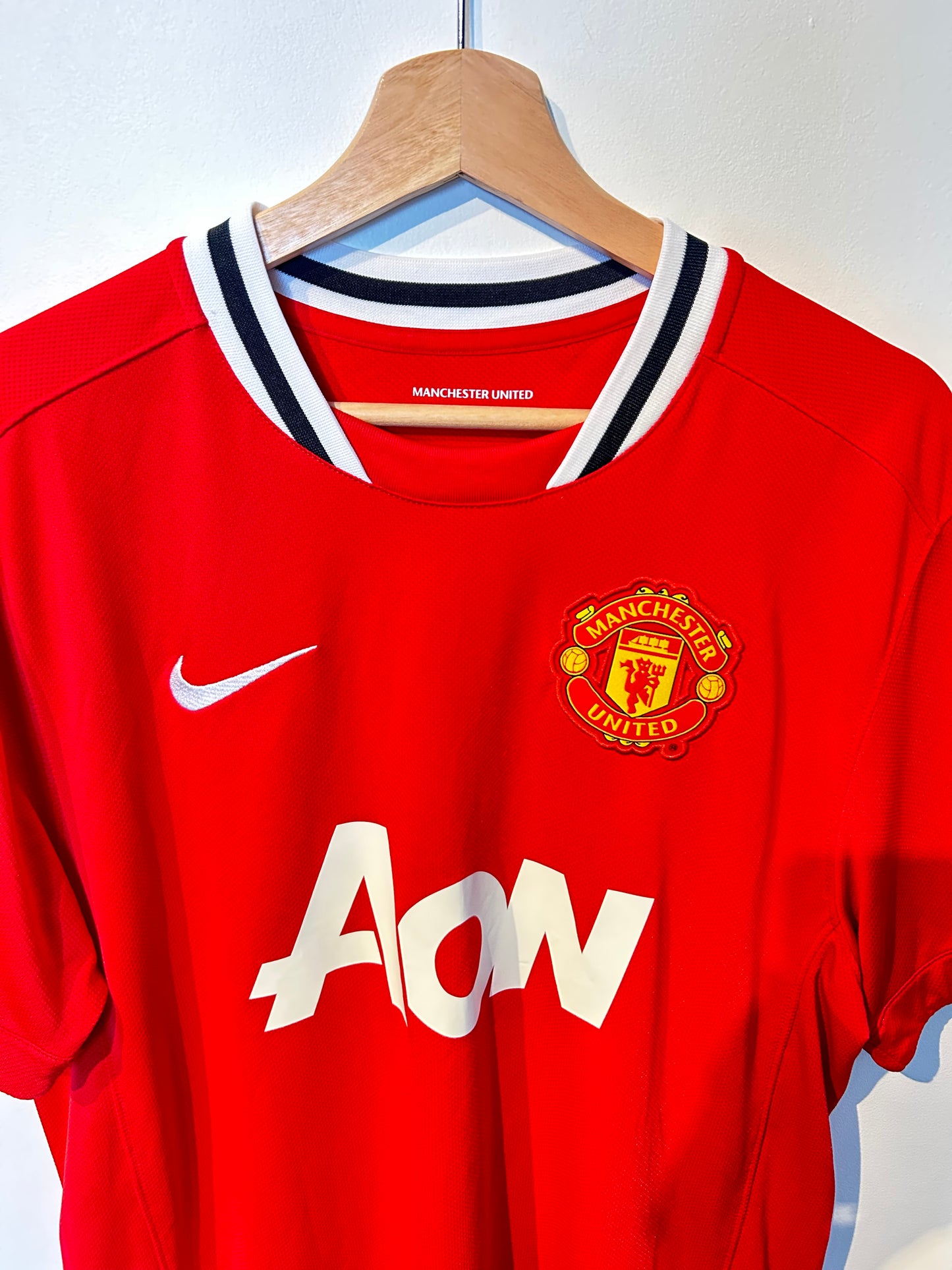 Manchester United 2011-12 Home Shirt - Evra #3 - L