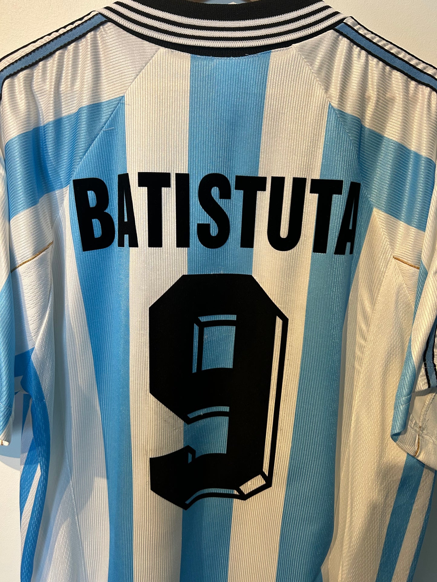 Argentina 1998-99 Home Shirt - Batistuta #9 - XL