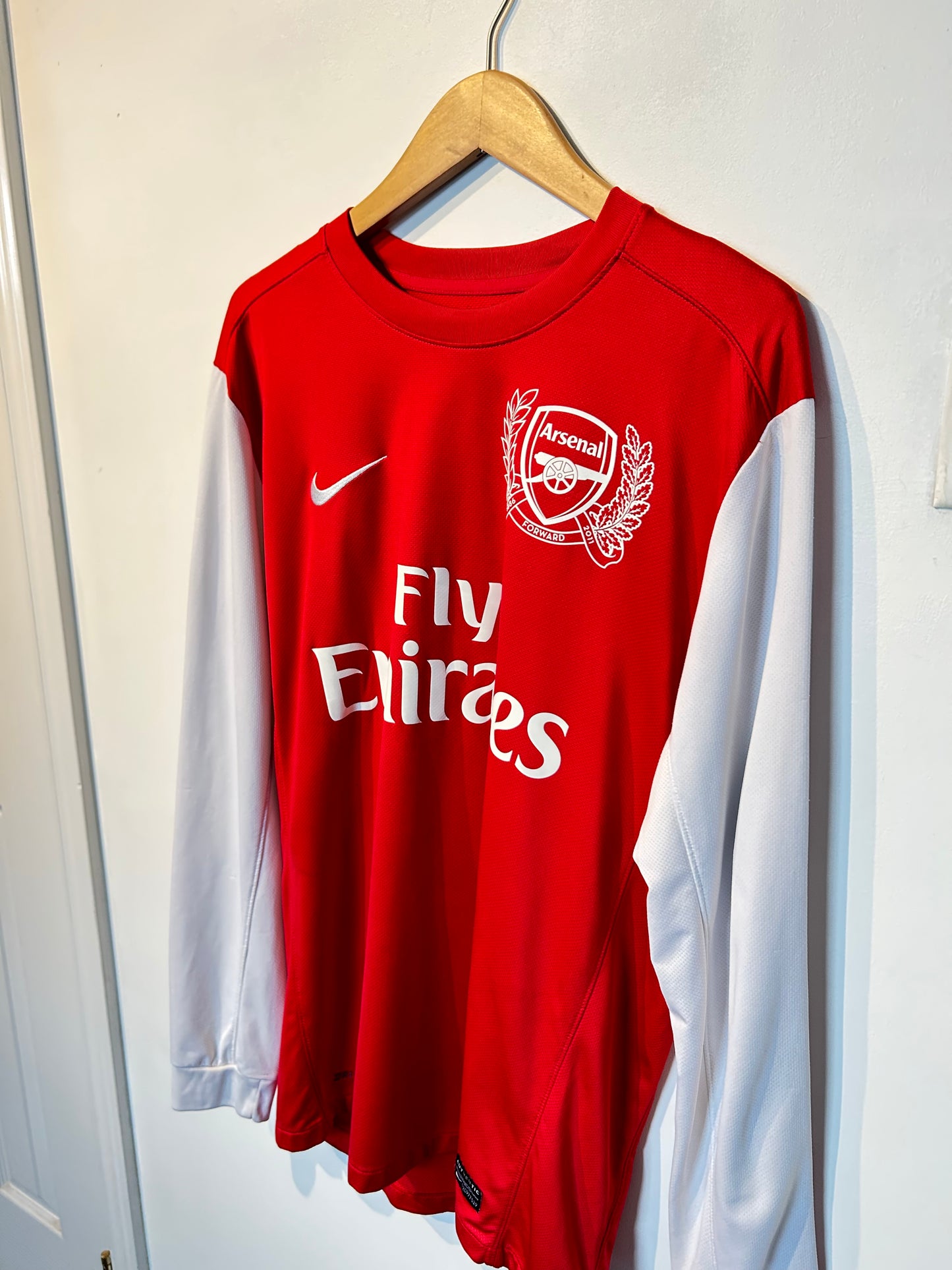 Arsenal 2011-12 Home Shirt L/S - Henry #12 - L