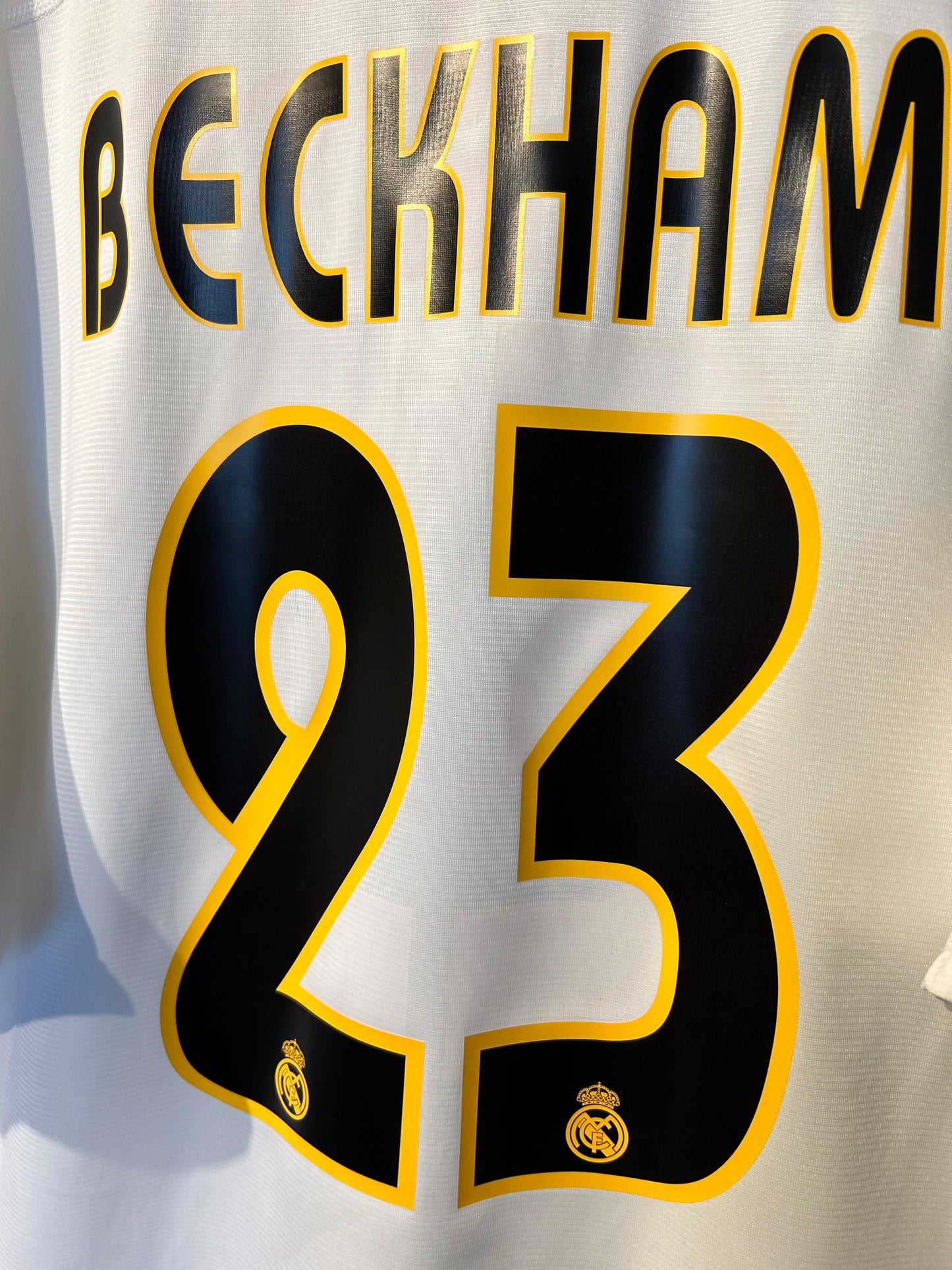 Real Madrid 2003-04 Home Shirt - Beckham #23 - XL
