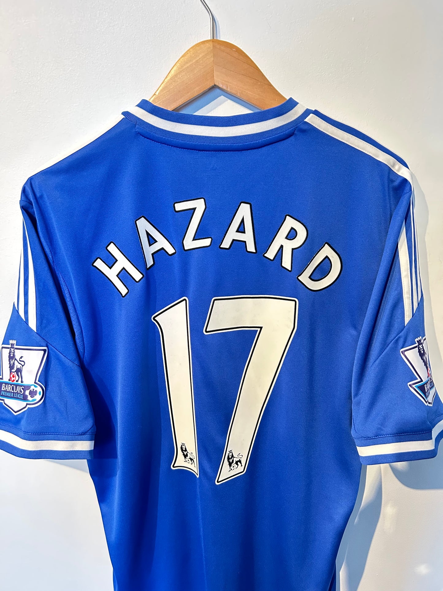 Chelsea 2013-14 Home Shirt - Hazard #17 - L