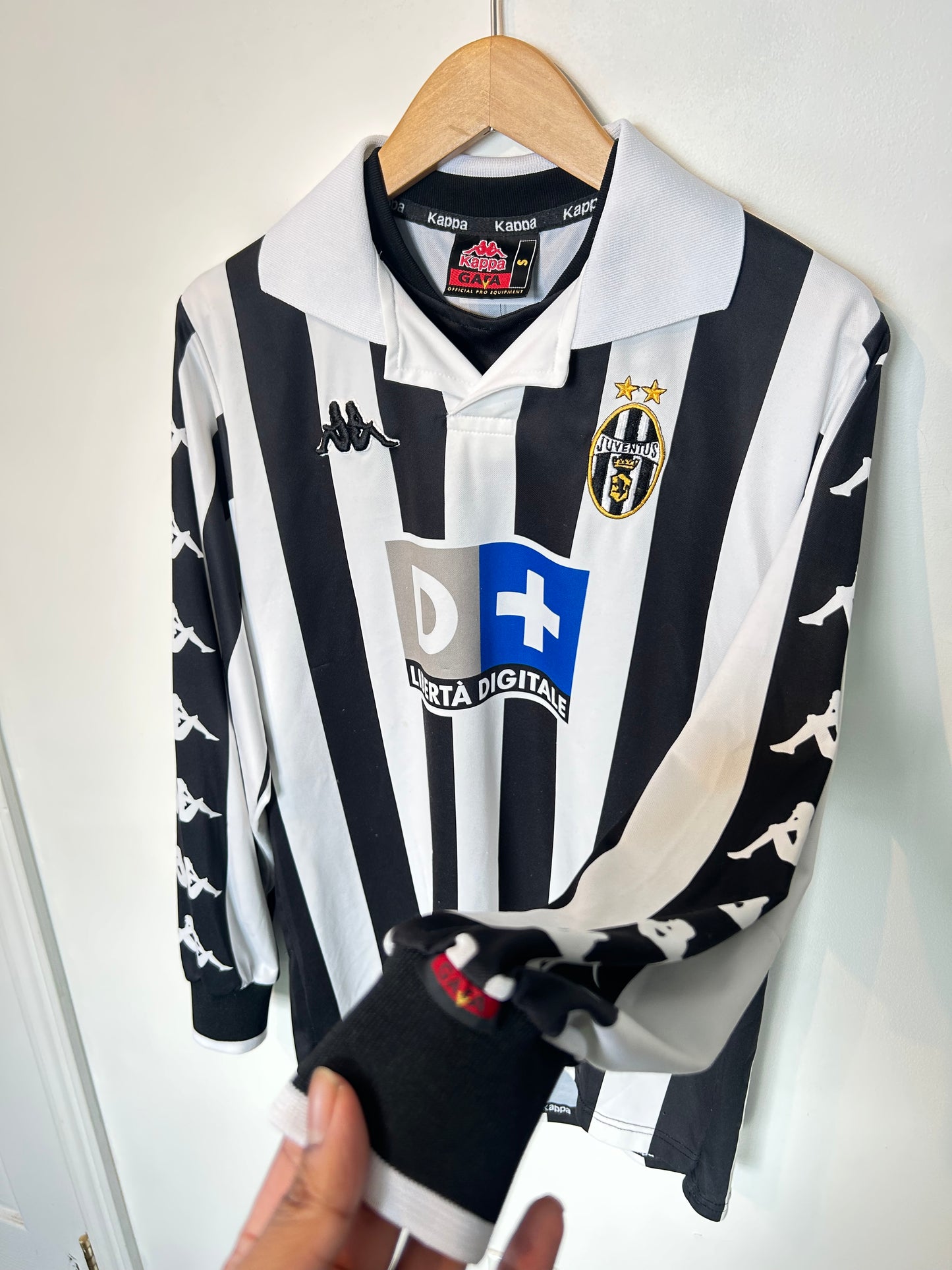Juventus 1999-00 Home Shirt L/S - Zidane #21 - S
