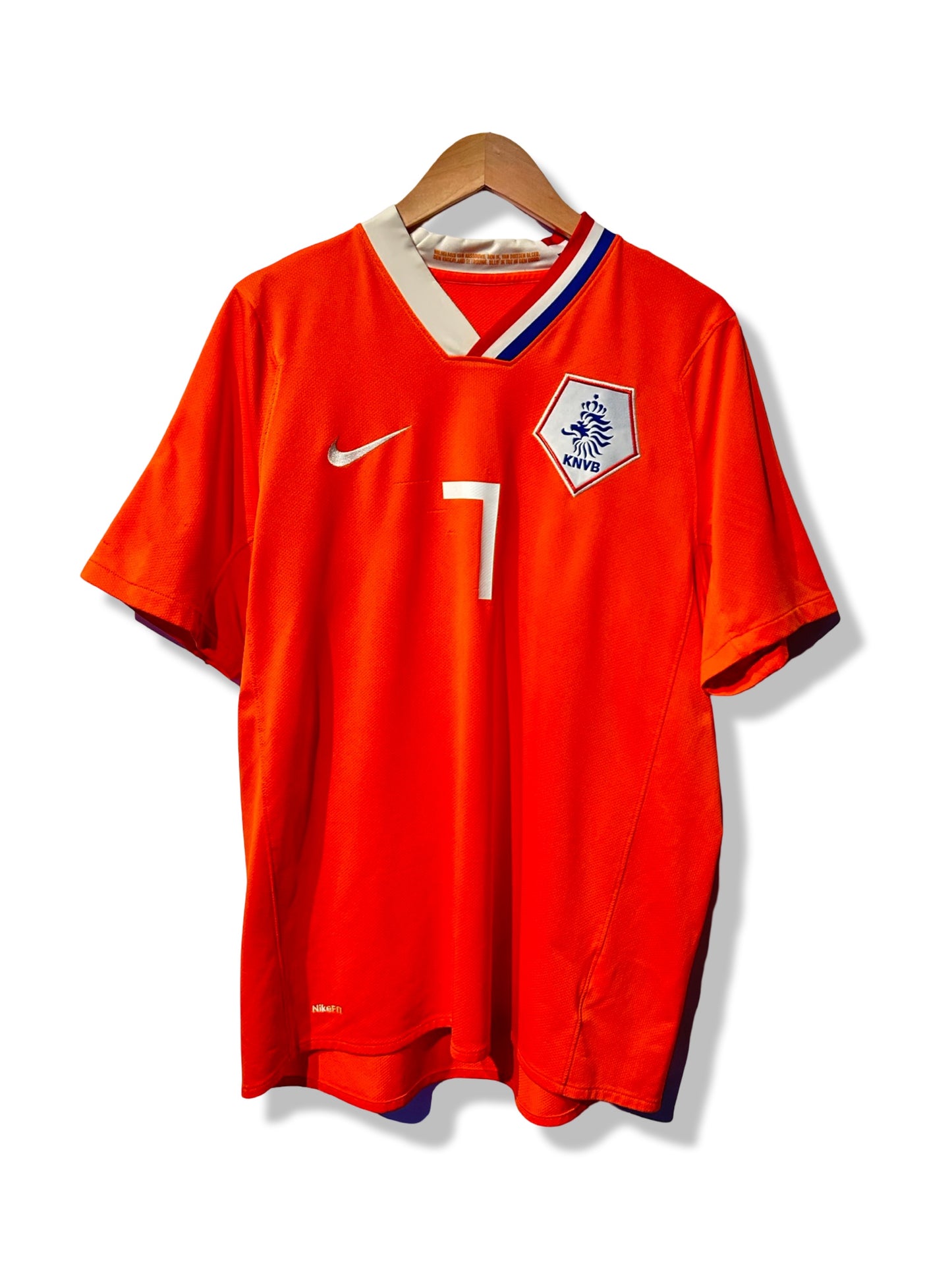 Netherlands 2008-10 Home Shirt - V. Persie #7