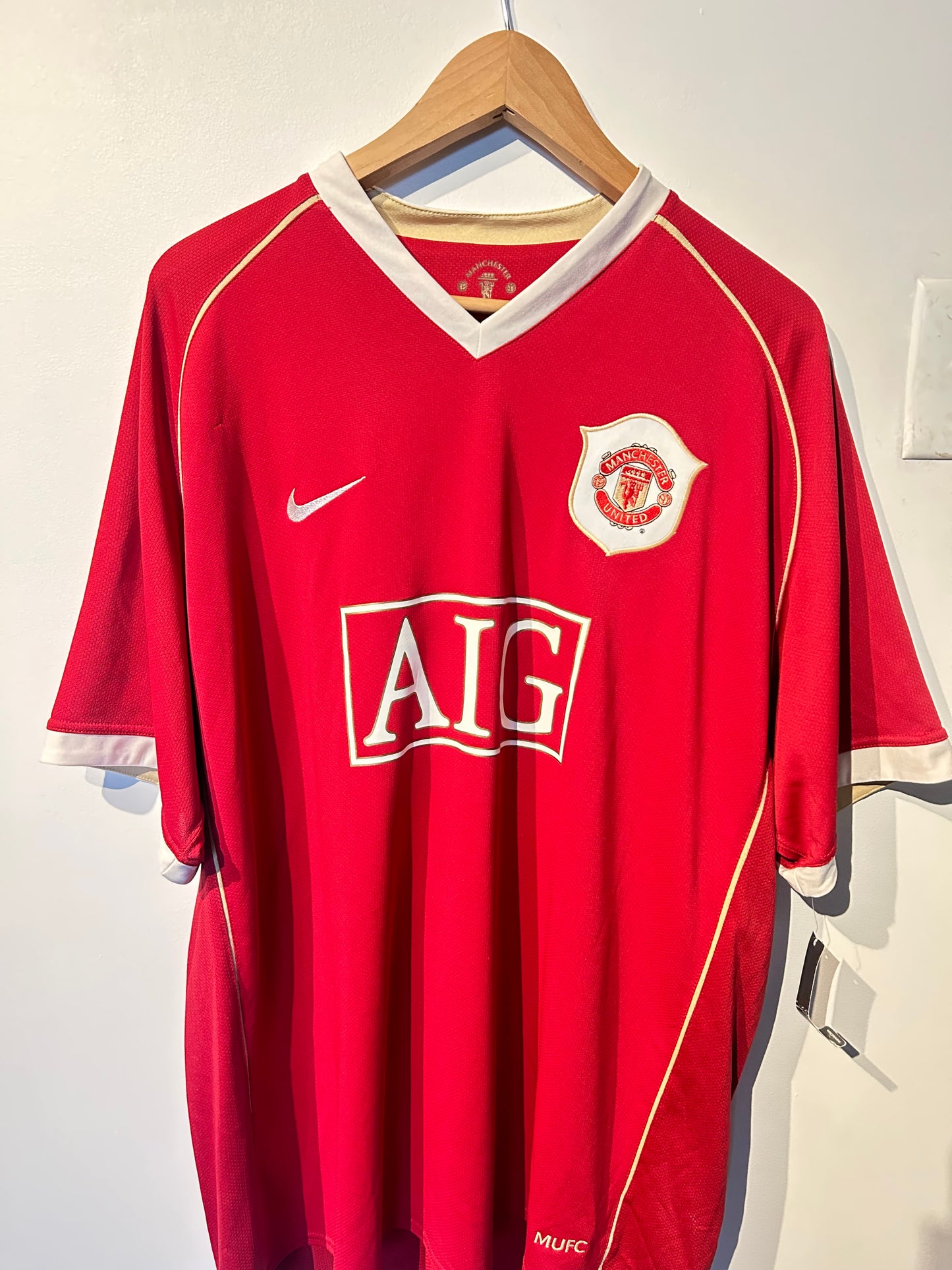 Manchester United 2006-07 Home Shirt - Ferdinand #5 - XXL