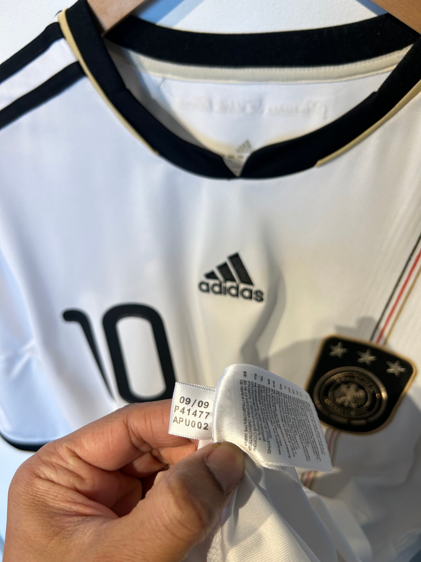 Germany 2010-11 Home Shirt - Podolski #10 - L
