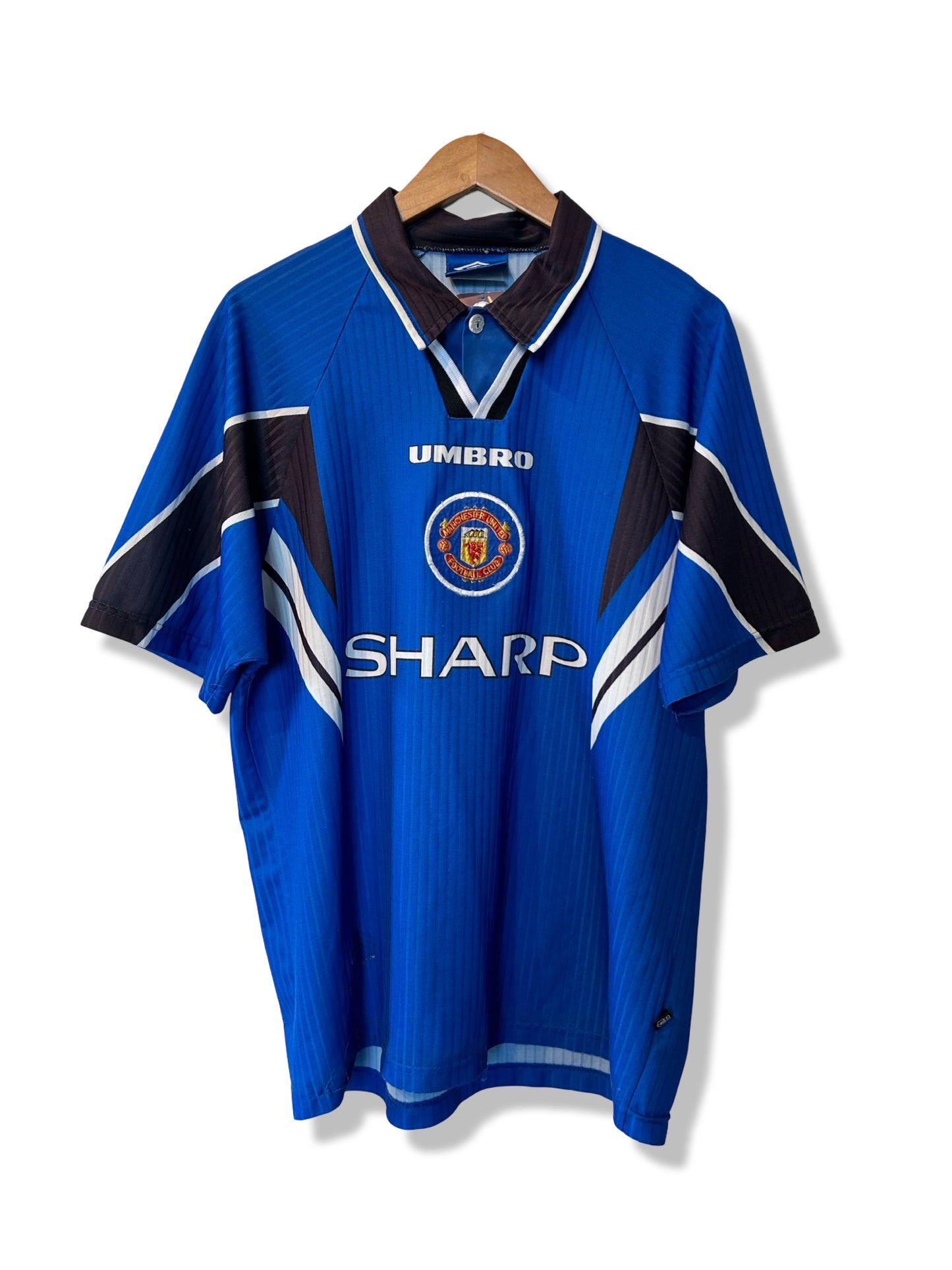 Manchester United 1996-97 Third Shirt - Cantona #7 - L