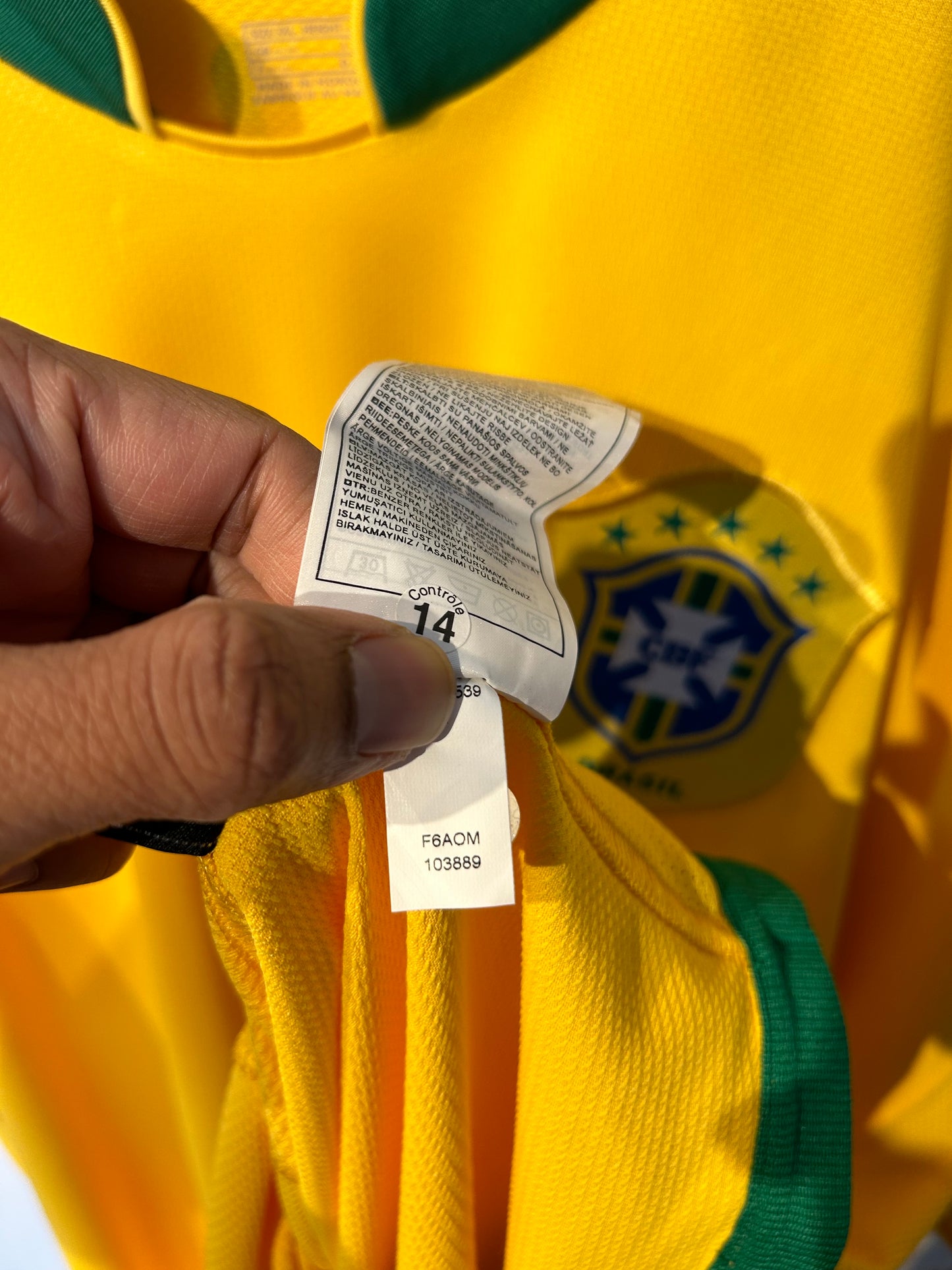 Brazil 2006-08 Home Shirt - Kaka #8 - XXXL