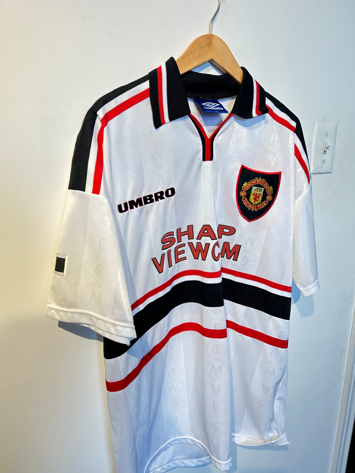 Manchester United 1997-99 Away Shirt - Solskjaer #20 - XL
