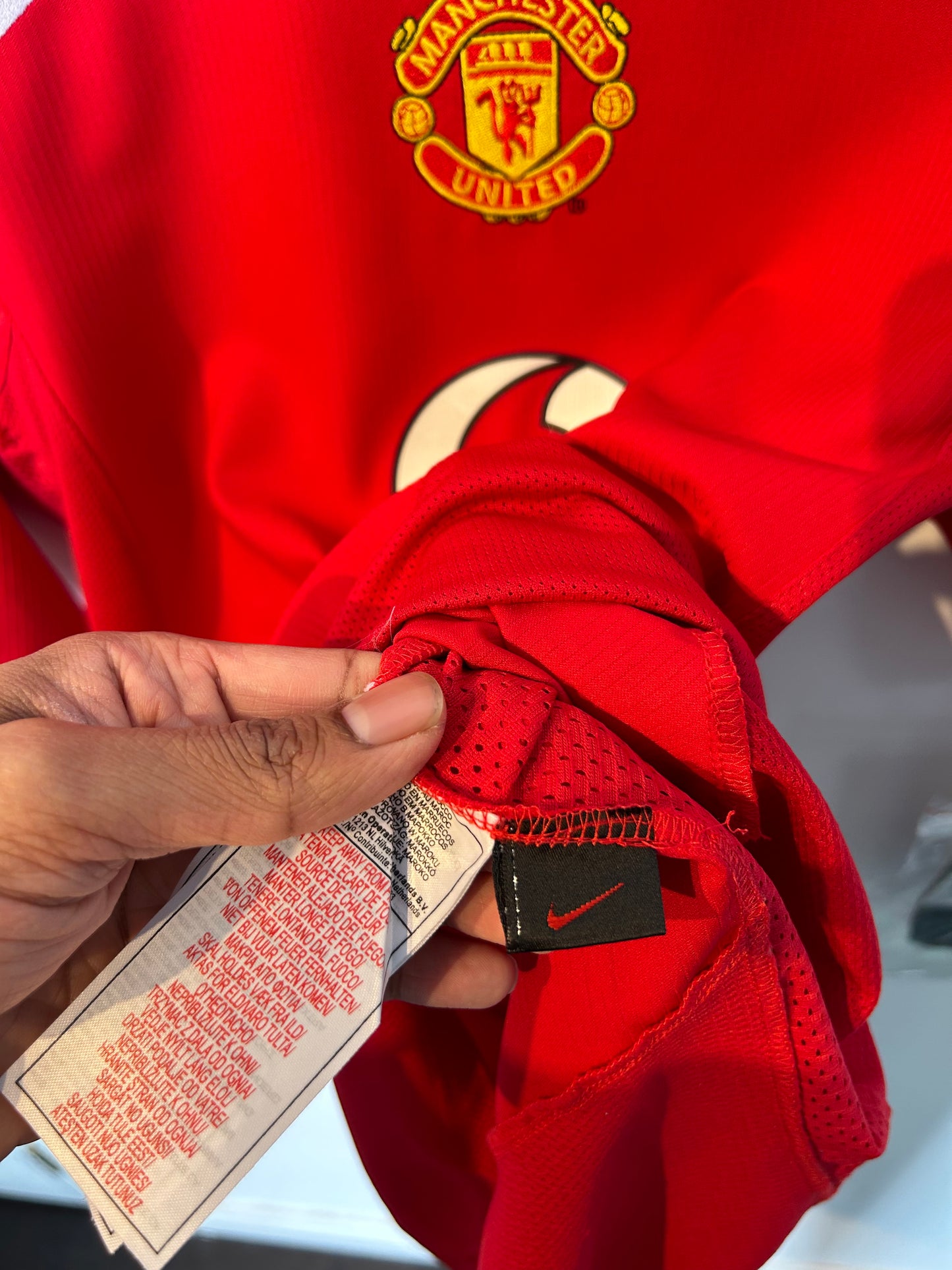 Manchester United 2004-06 Home Shirt - Ronaldo #7 - S