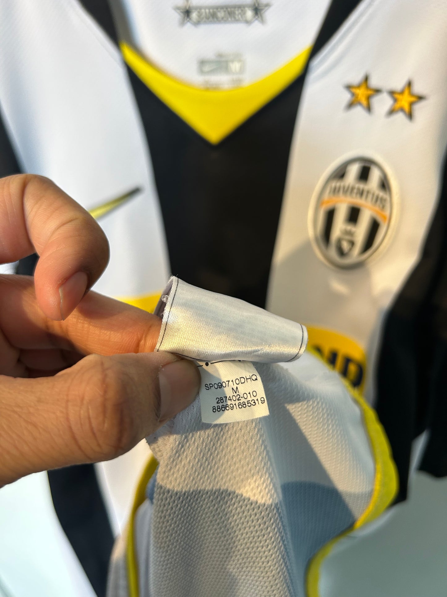 Juventus 2008-09 Home Shirt - Nedved #11 - M