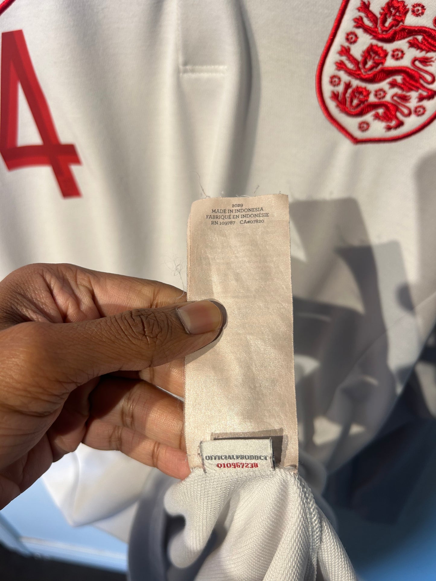 England 2012-13 Home Shirt L/S - Gerrard #4 - L