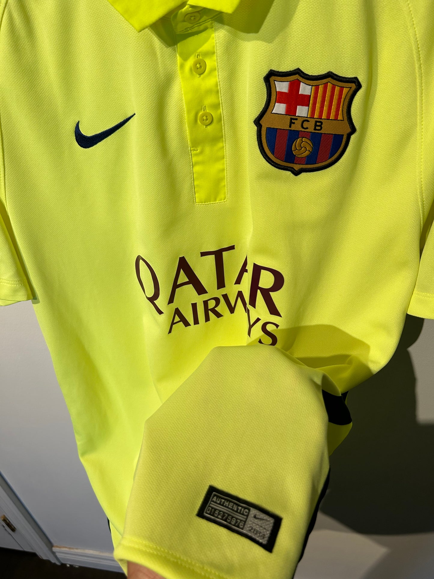Barcelona 2014-15 Third Shirt - Messi #10 - L