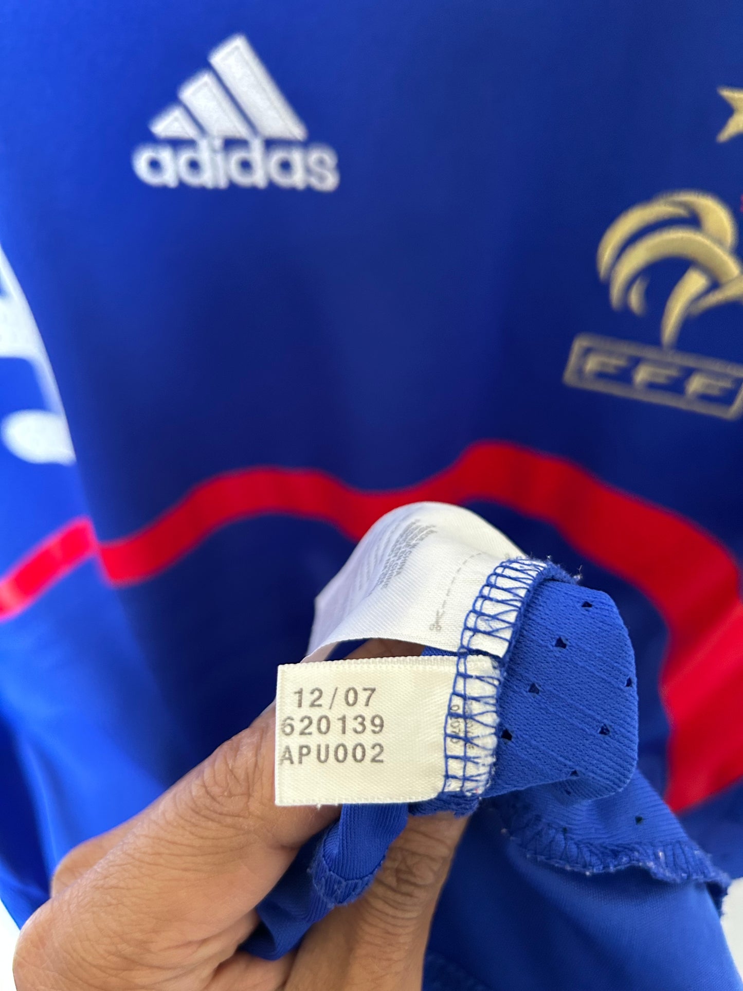 France 2007-08 Home Shirt - Benzema #9 - XL