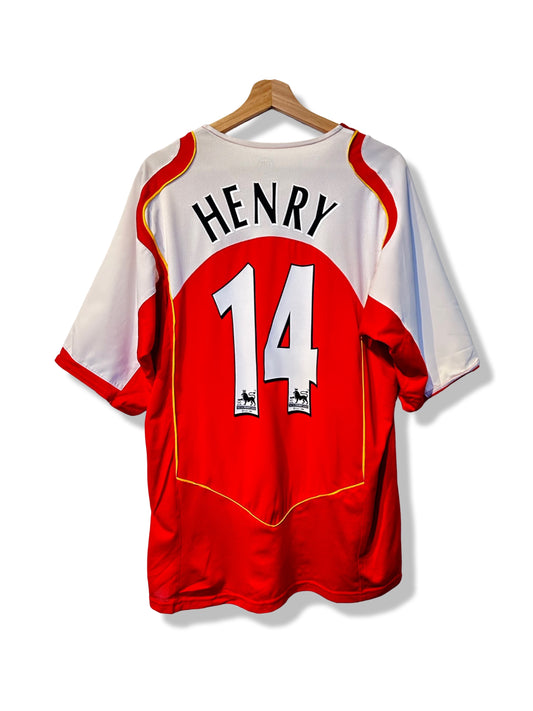Arsenal 2004-05 Home Shirt - Henry #14 - XL