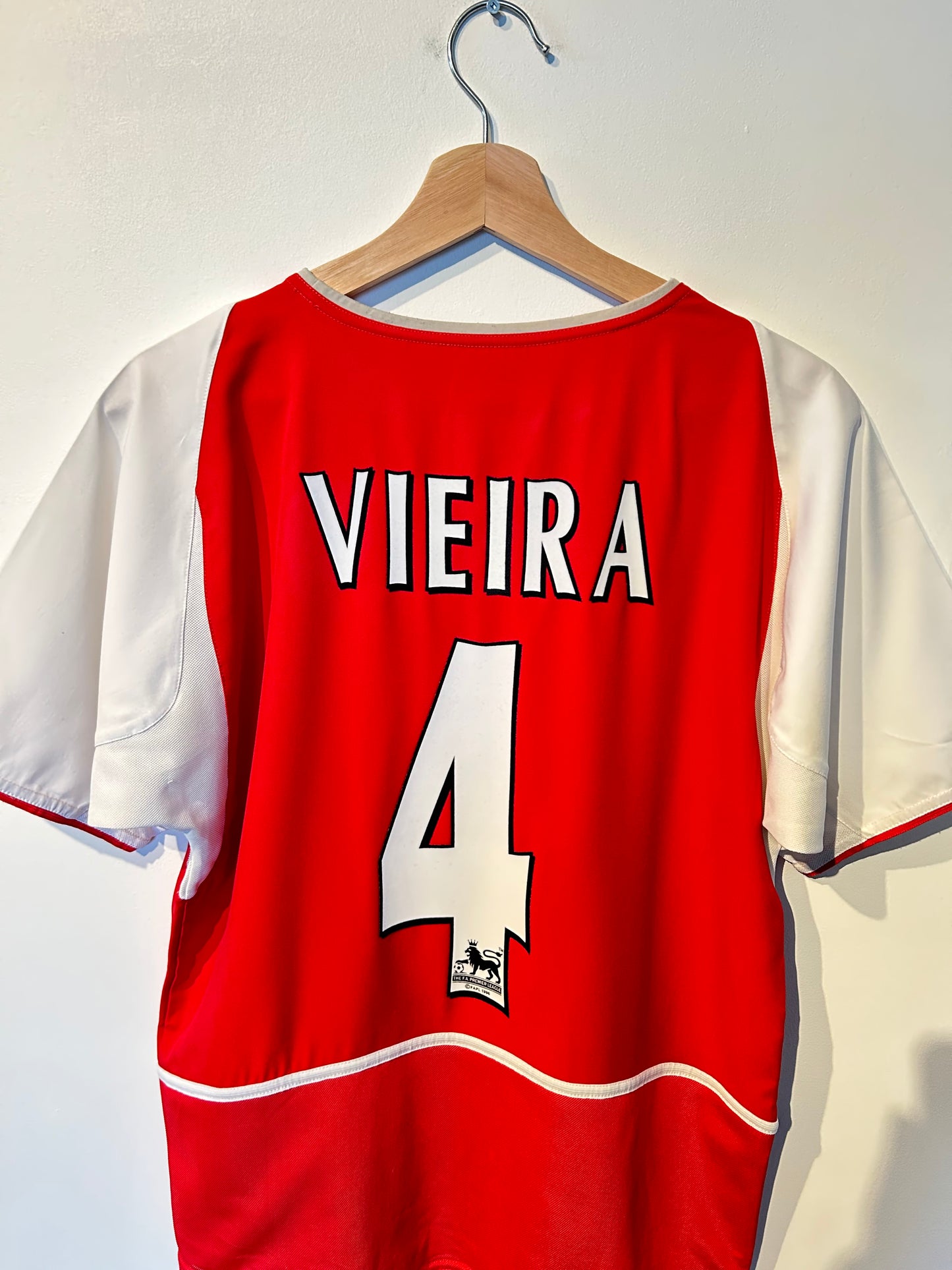 Arsenal 2002-04 Home Shirt - Vieira #4 - S