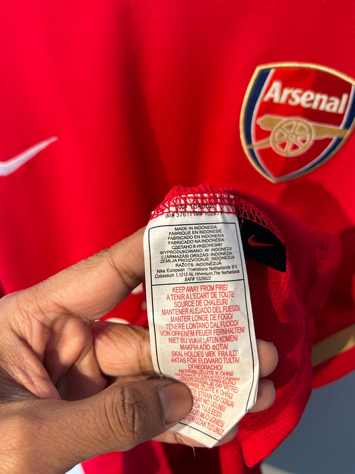 Arsenal 2006-08 Home Shirt - Henry #14 - M